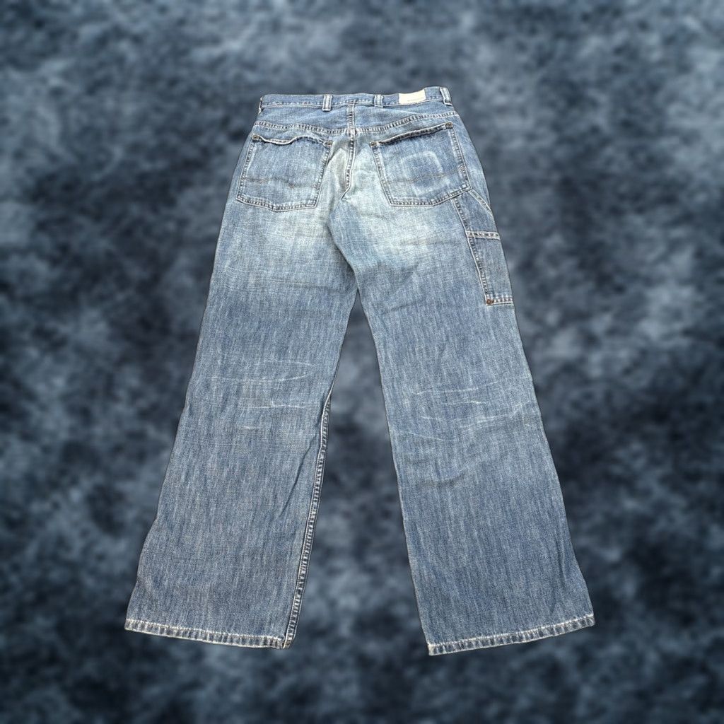 American Eagle Outfitters VINTAGE American Eagle Carpenter Jeans Mens 30x30 Baggy Skater Workwear Y2K Size US 30 / EU 46 - 1 Thumbnail