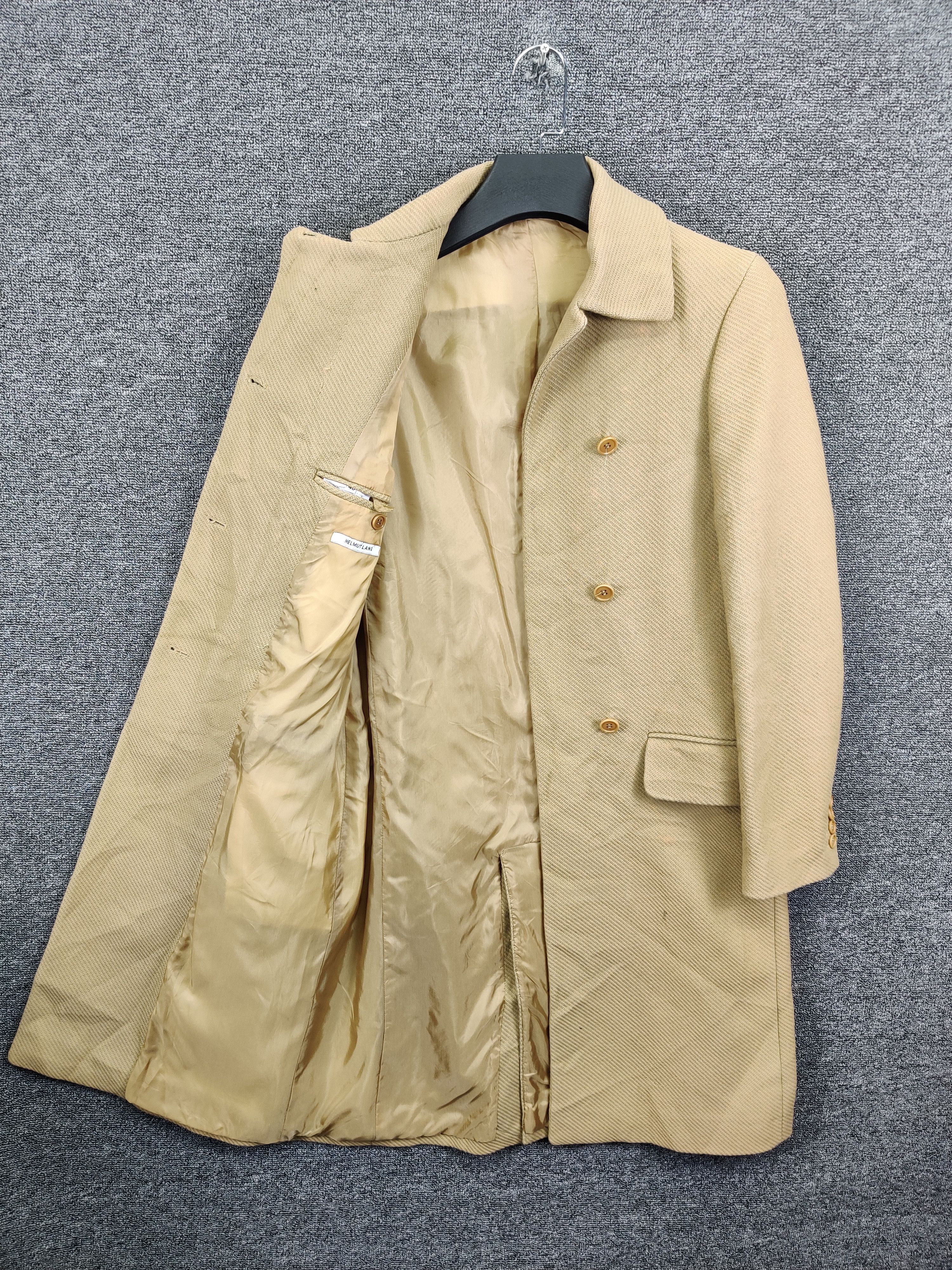 Helmut Lang Helmut Lang Single Breasted Wool Long Coat Size US M / EU 48-50 / 2 - 7 Thumbnail