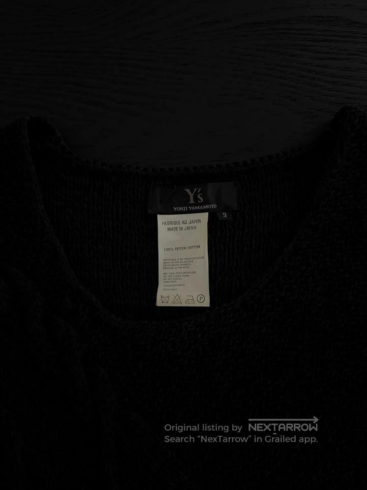 Y's asymmetrical black cotton sleeveless dress. Size M / US 6-8 / IT 42-44 - 7 Thumbnail