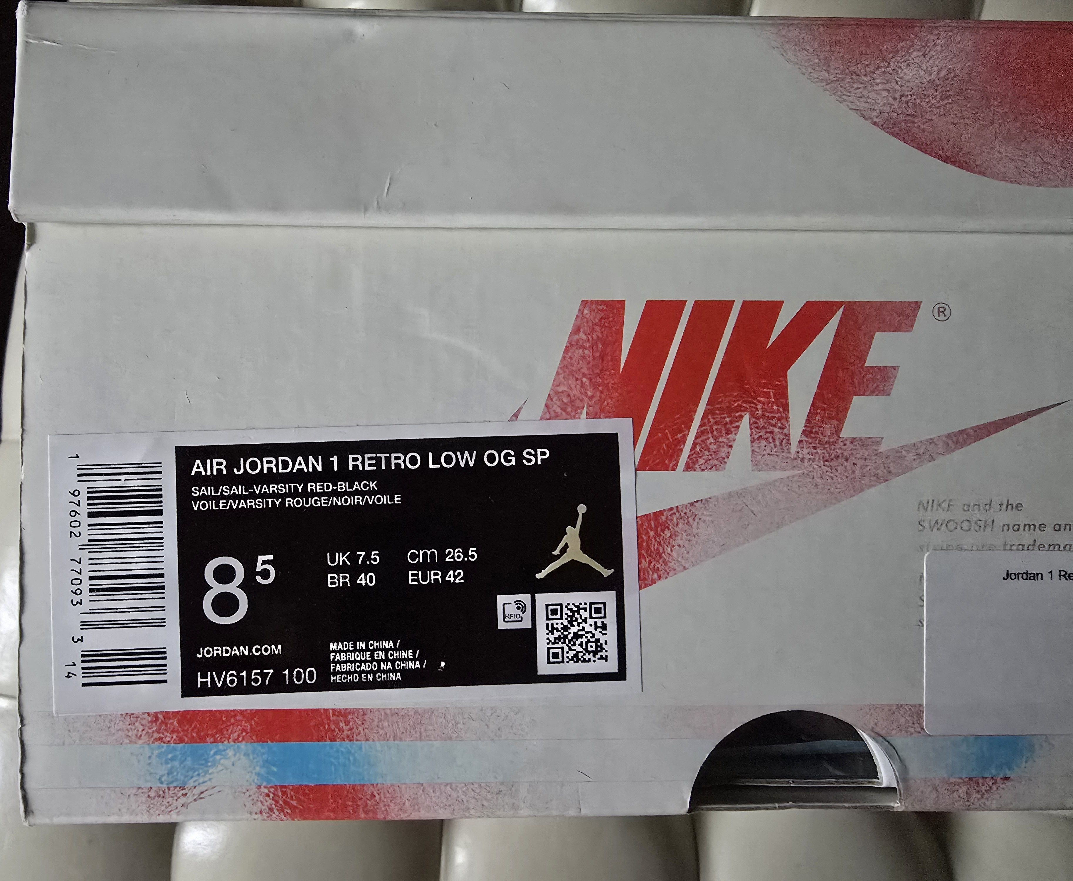 Size 8.5 - Trophy Room x Air Jordan 1 Retro numbered 285