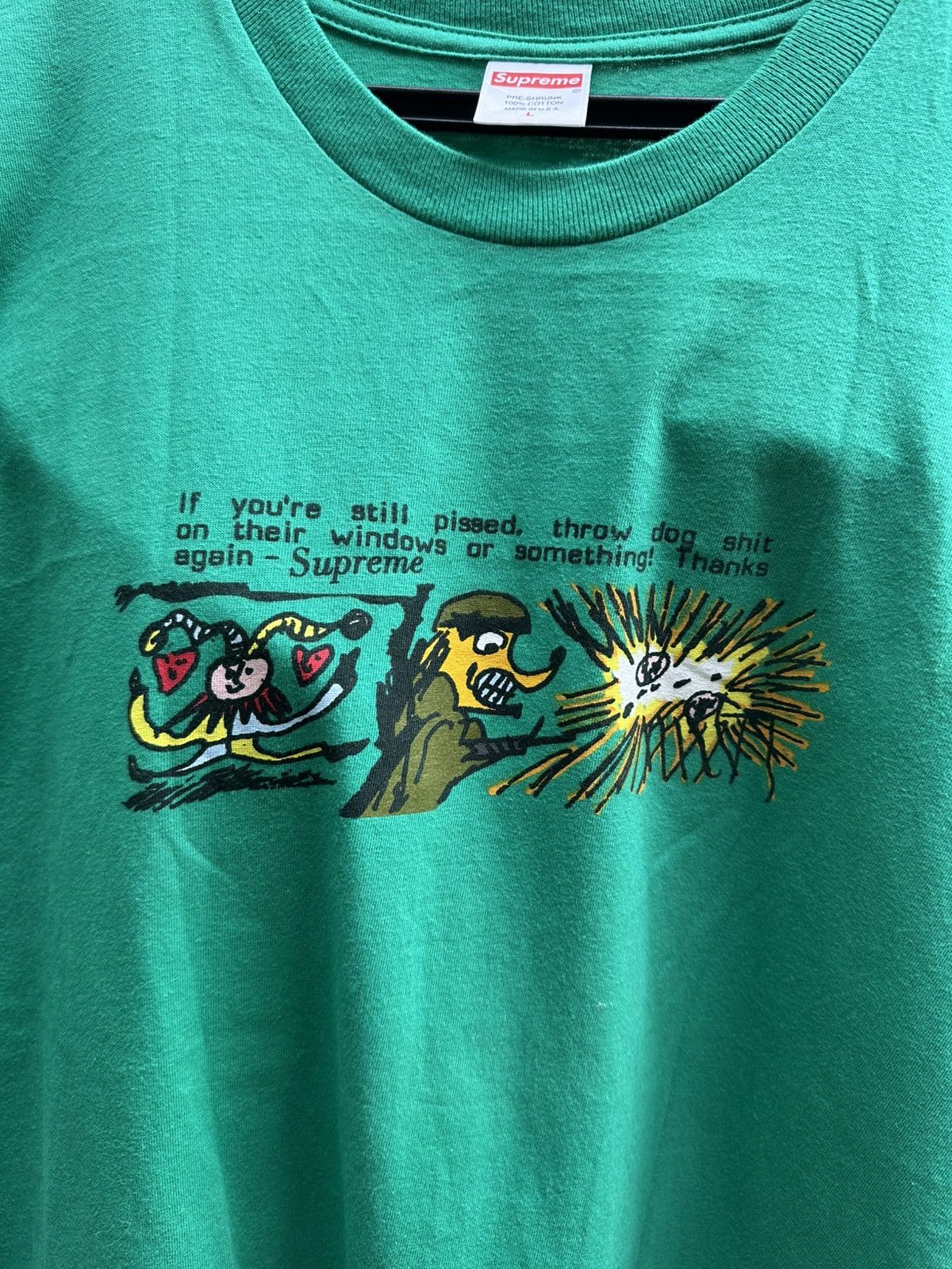 Supreme Supreme 17AW Tshirt if Your Still Pissed Size US L / EU 52-54 / 3 - 2 Thumbnail