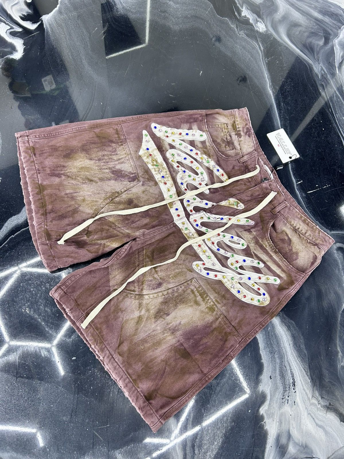 Vale Vale M&M Jean Shorts Brown Tan Size 30 Size US 30 / EU 46 - 3 Thumbnail