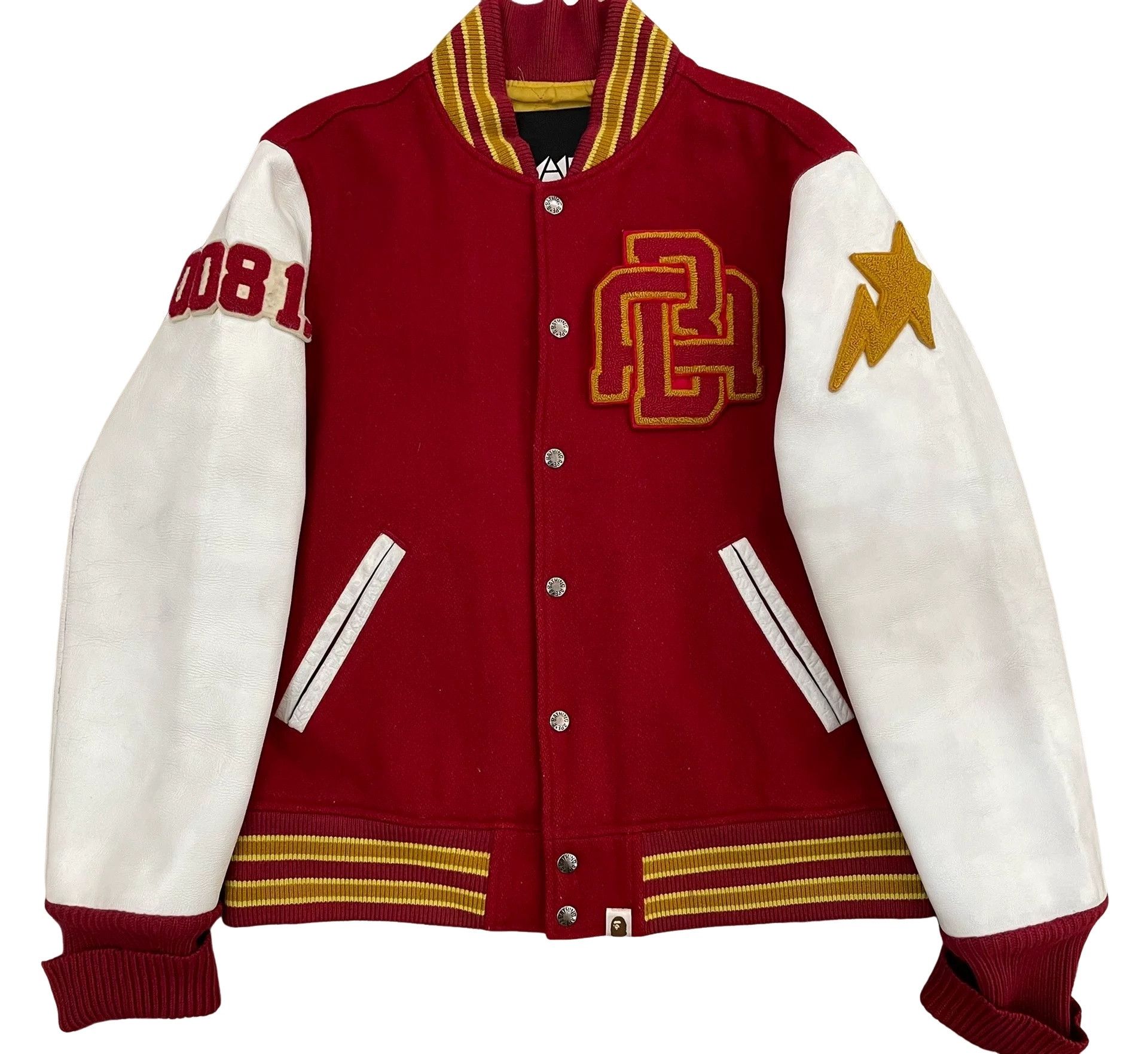 Bape Bape Bapexclusive Varsity Jacket Size M Size US M / EU 48-50 / 2 - 1 Thumbnail