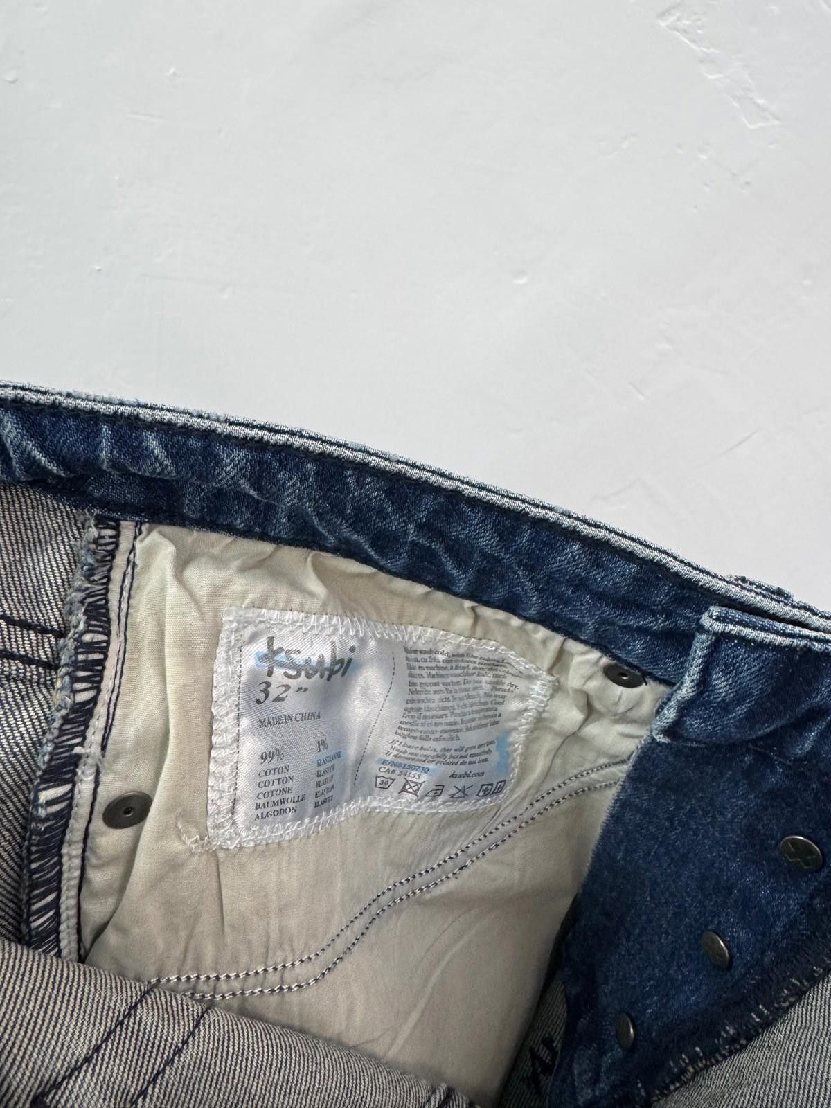 Ksubi new Ksubi mens denim jeans van winkle blue bluuu 32 patched Size US 32 / EU 48 - 8 Thumbnail