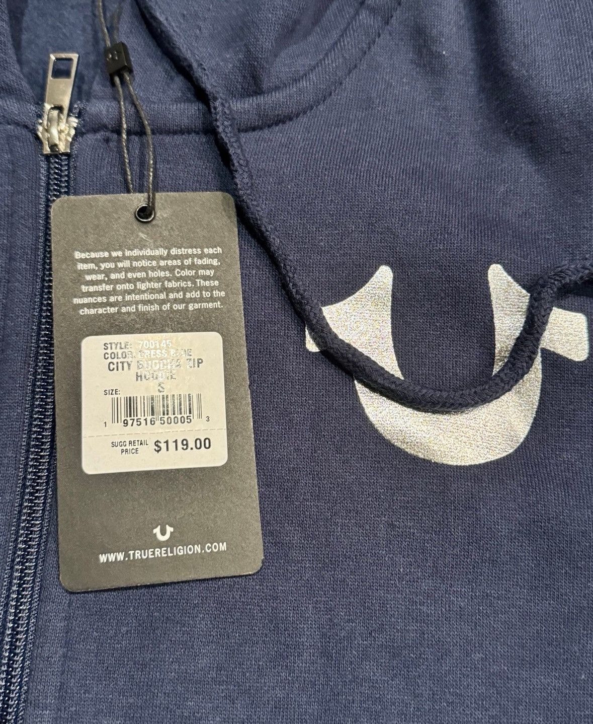 True Religion True religion zip up hoodie Size US S / EU 44-46 / 1 - 3 Thumbnail