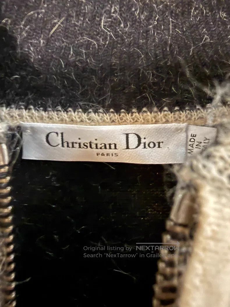 Dior Dior Black and white stitched baseball suit jacket Size XS / US 0-2 / IT 36-38 - 3 Thumbnail