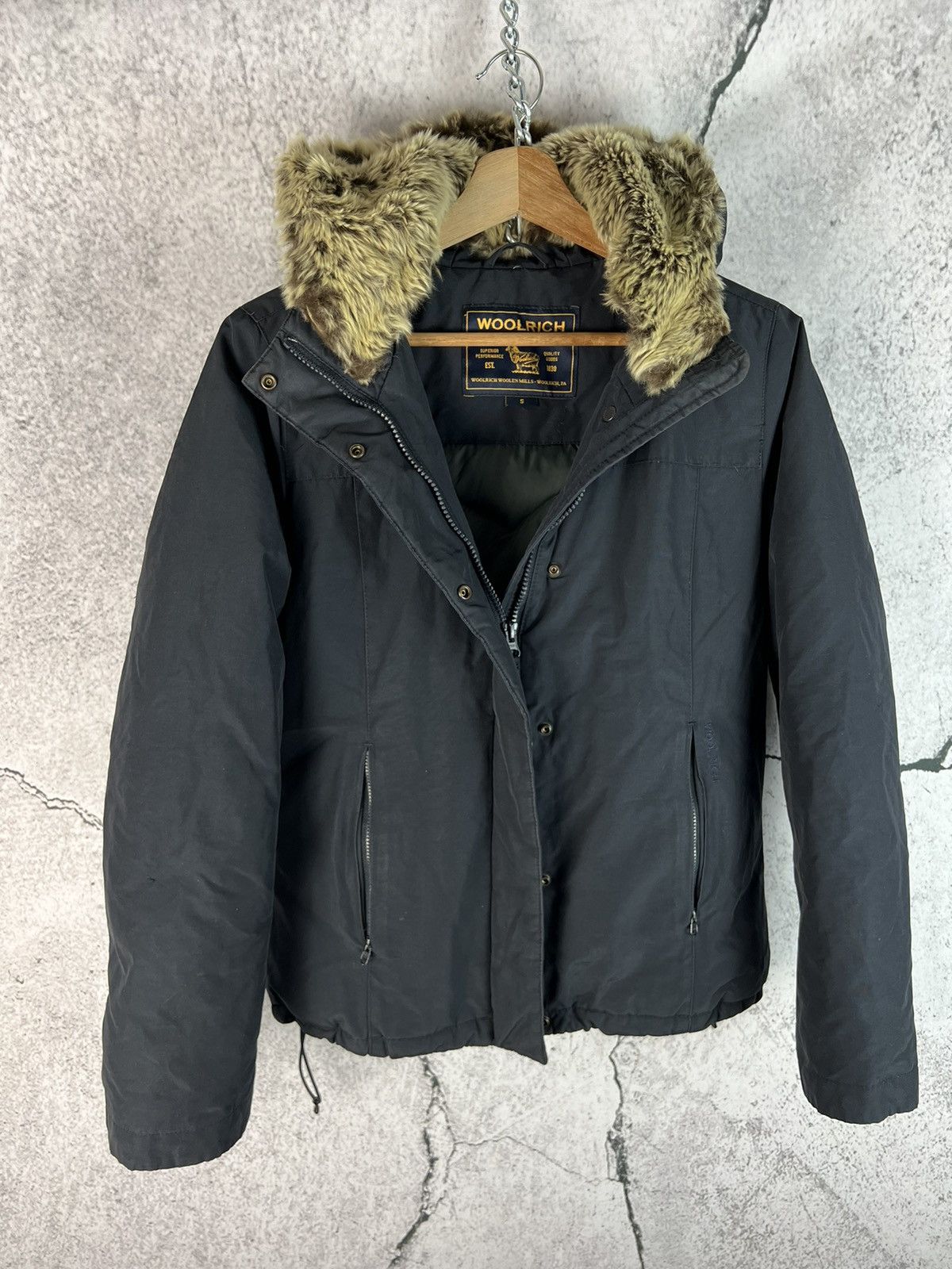 Woolrich Woolen Mills Woolrich Blizzard Down Puffer Parka Jacket Size US S / EU 44-46 / 1 - 1 Thumbnail