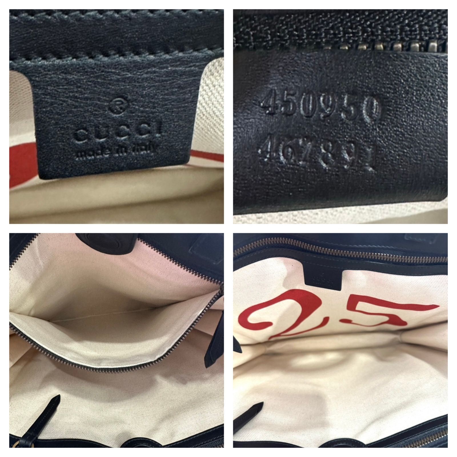 Gucci Gucci Monogram Snake Tote Bag Size ONE SIZE - 6 Thumbnail