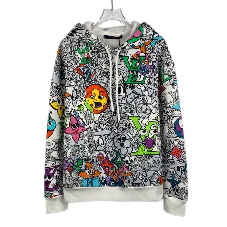 Louis Vuitton Louis Vuitton 23 cartoon patterns printed with hooded colo Size US XS / EU 42 / 0 - 1 Thumbnail