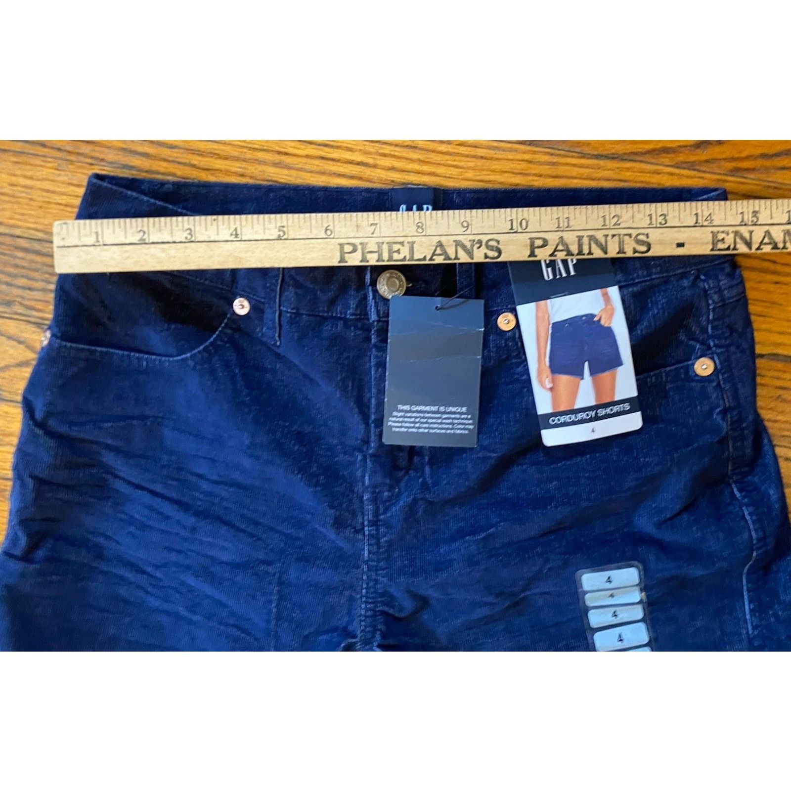 Gap NWT GAP Stretch Denim Jean Shorts Women’s 4 $50 Size 27" / US 4 / IT 40 - 6 Thumbnail