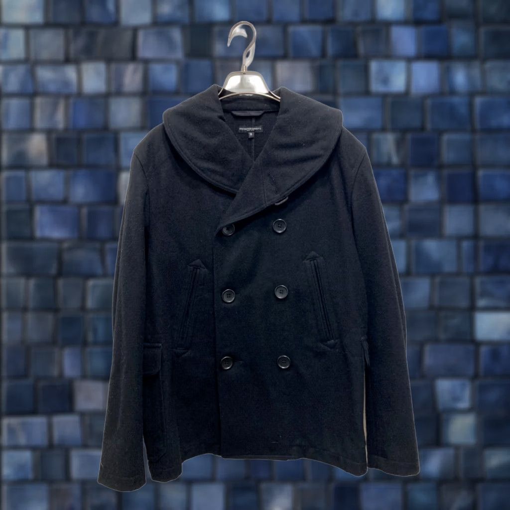 Engineered Garments ENGINEERED GARMENTS Pea Coat DOUBLE BREASTED SHAWL COLLAR Black Size S Men Size US S / EU 44-46 / 1 - 1 Thumbnail