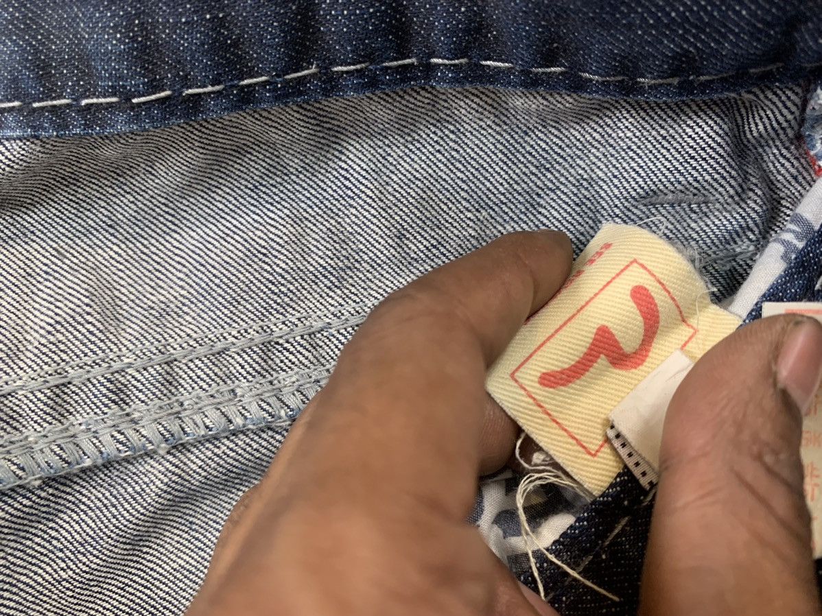 Japanese Brand Vintage Evisu inspired denim bootcut fit Size US 30 / EU 46 - 6 Thumbnail