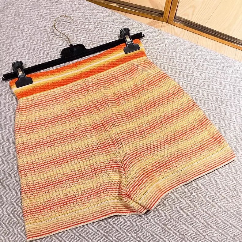 Loro Piana LORO PIANA Orange and yellow gradient knit set Size M / US 6-8 / IT 42-44 - 5 Thumbnail