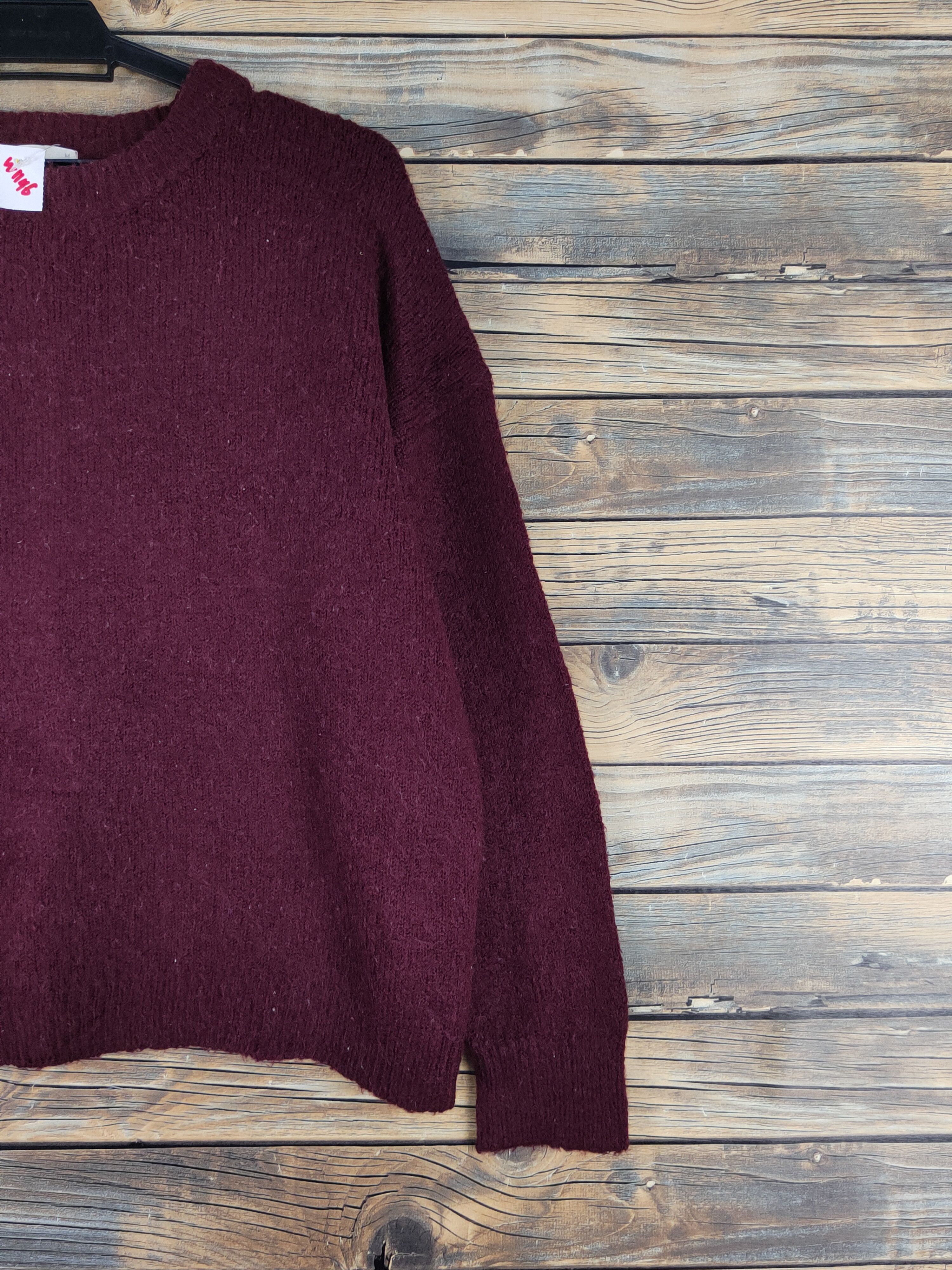 GU × Homespun Knitwear × Japanese Brand GU Maroon Knitwear Sweatshirts #W1146 Size M / US 6-8 / IT 42-44 - 5 Thumbnail