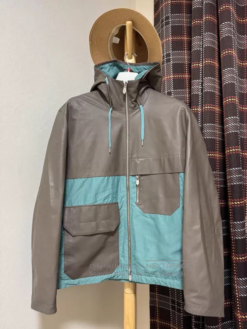 Hermes Hermes Cowhide leather jacket, reversible, drooped shoulde Size US M / EU 48-50 / 2 - 1 Thumbnail