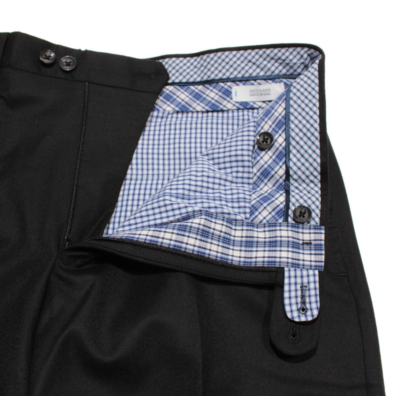 Other Valentini New with tags Dress Pants Size 34 US In Black Size US 34 / EU 50 - 3 Thumbnail