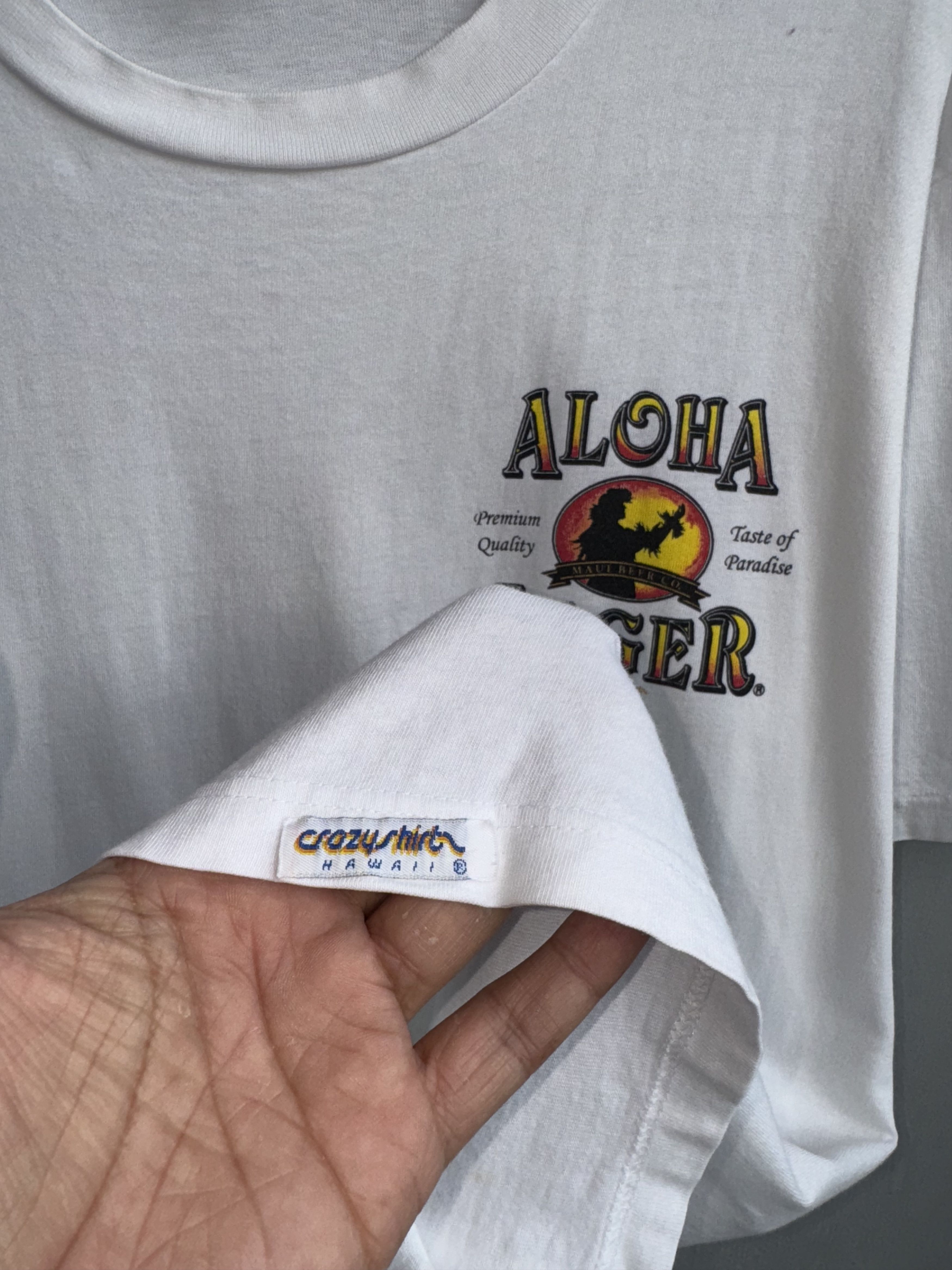 Vintage Beer Aloha Lager Vintage Shirt Size US L / EU 52-54 / 3 - 4 Thumbnail