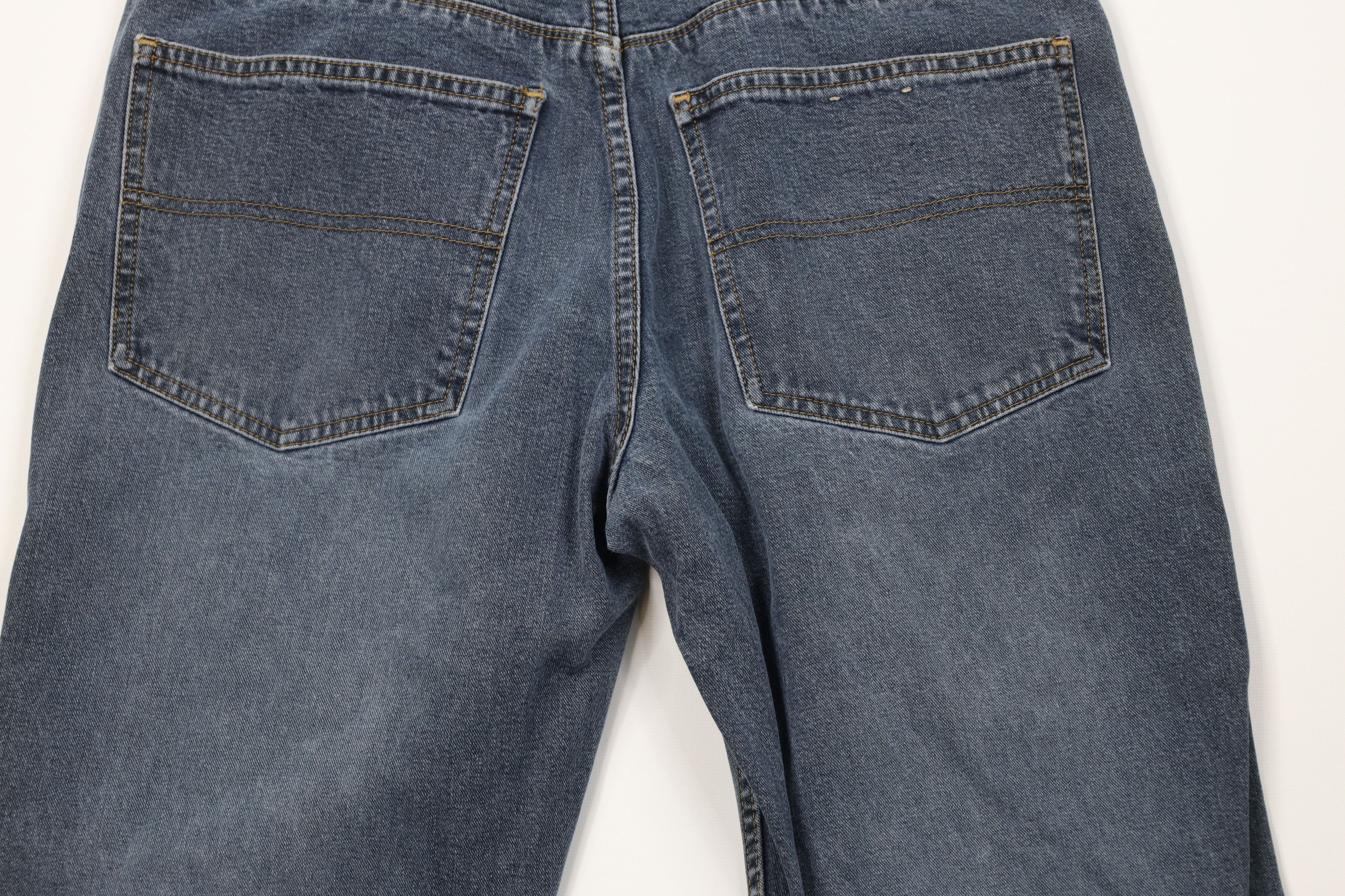 Tommy Hilfiger Vintage 90s Tommy Hilfiger Straight Leg Denim Jeans Blue Size US 31 - 11 Thumbnail