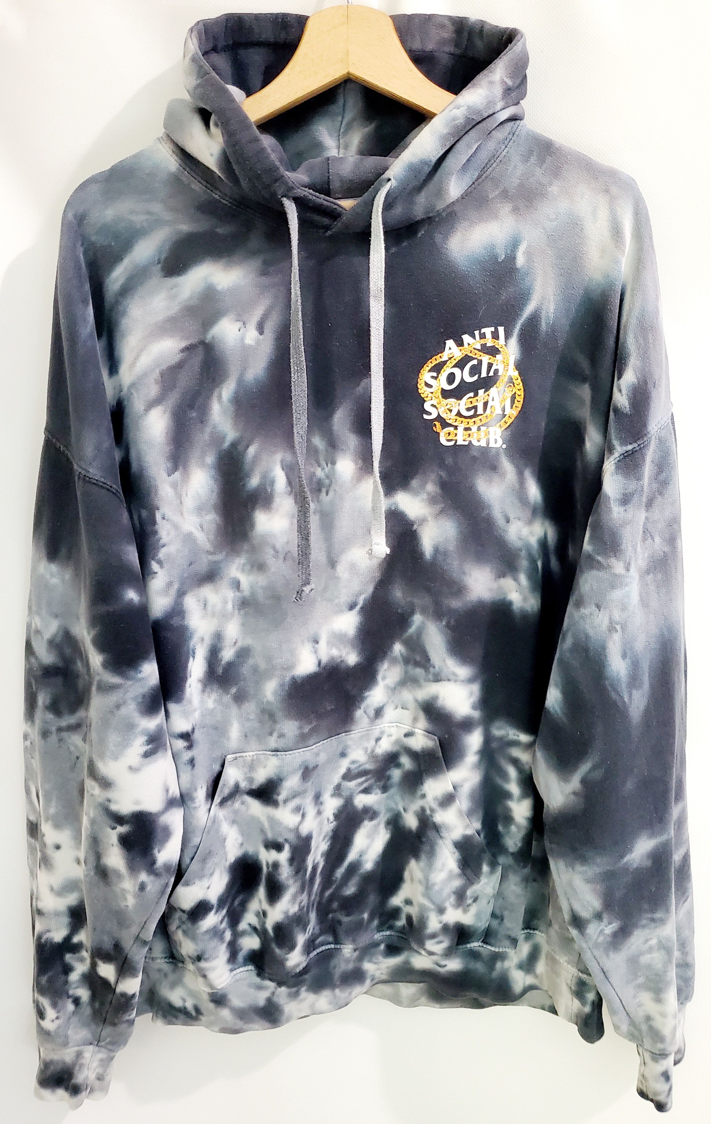 Anti Social Social Club Anti Social Social Club ASSC Good Black Tie Dye Hoodie Xl Size US XL / EU 56 / 4 - 2 Thumbnail