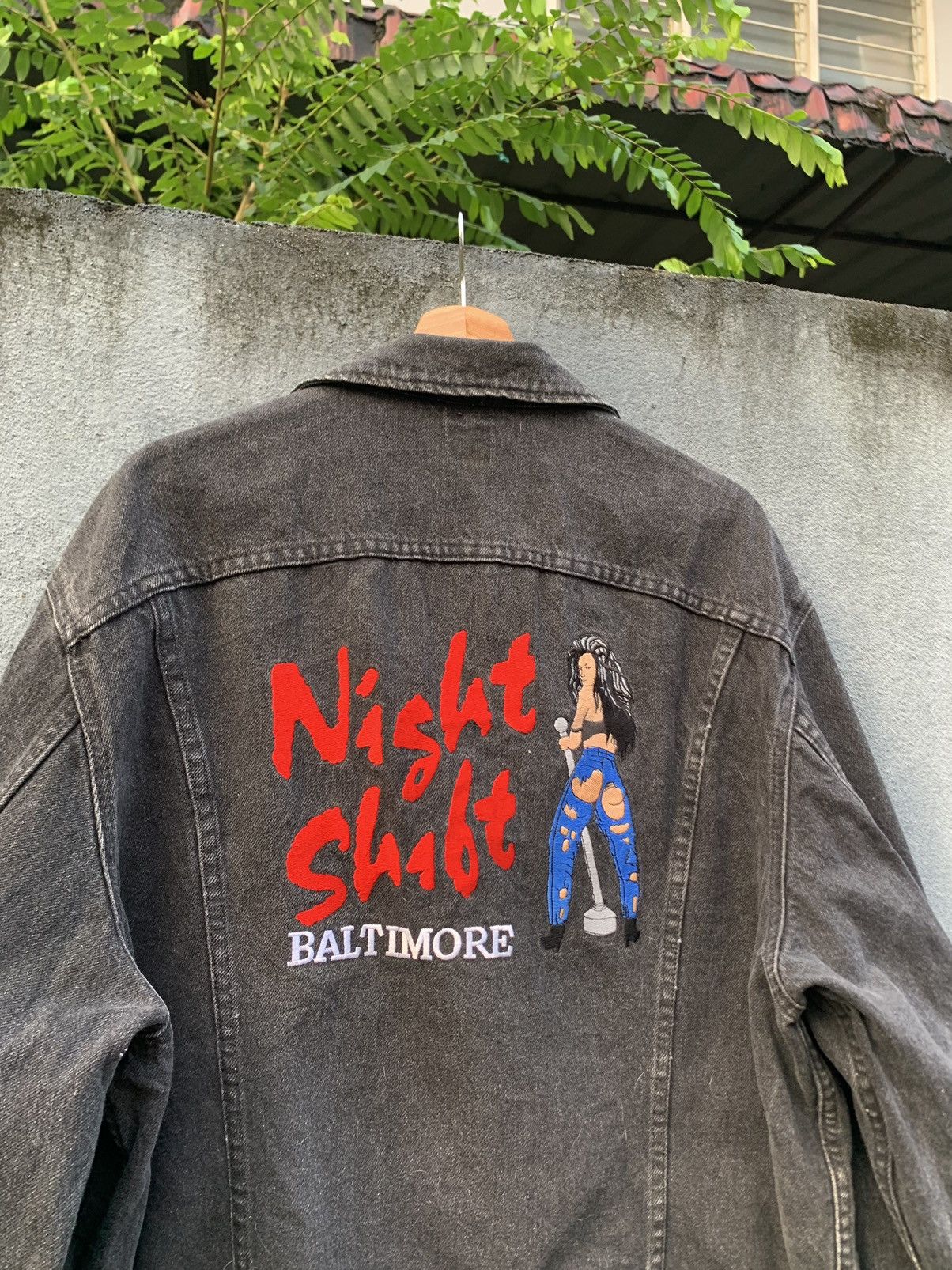 Lee 👹VINTAGE LEE STORM RIDER BAR TEES TRUCKER JACKET Size US M / EU 48-50 / 2 - 12 Thumbnail