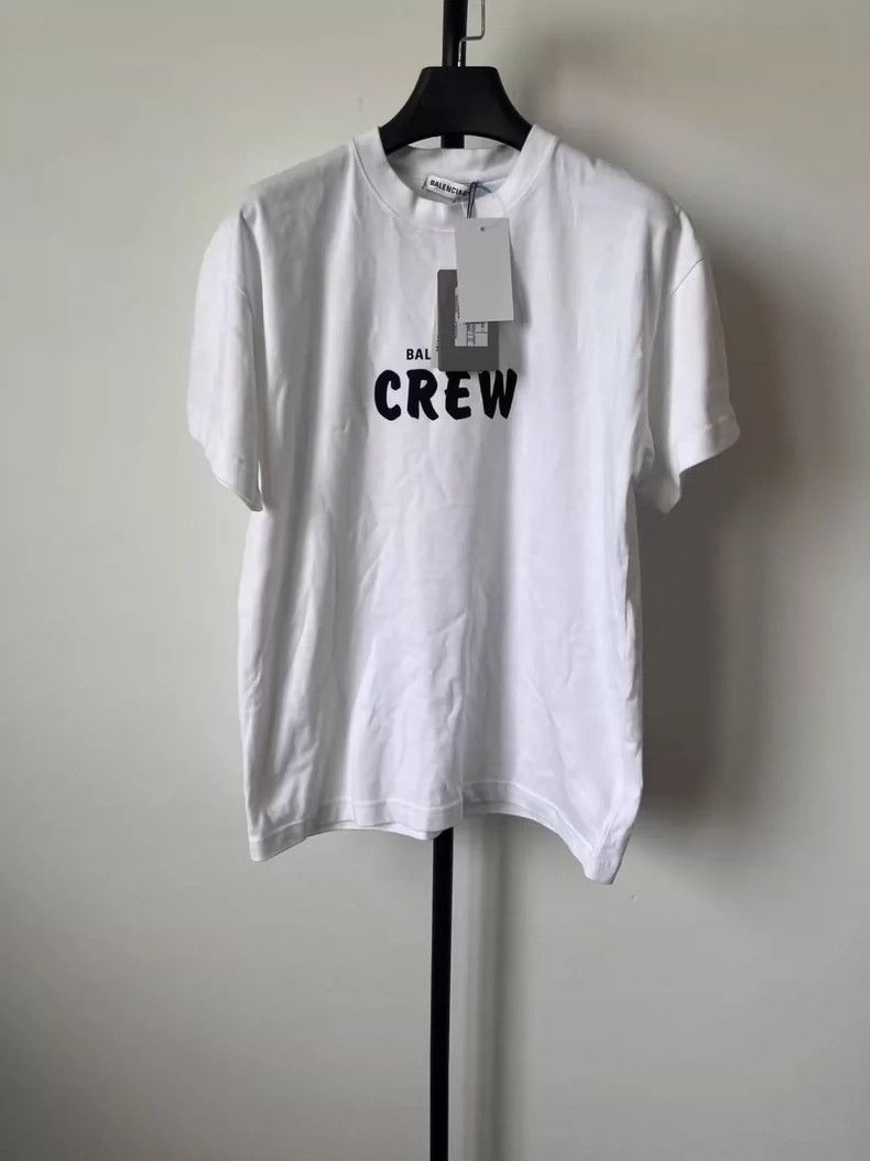 Balenciaga Balenciaga Logo Print Short Sleeve T-Shirt - dmc Size US XS / EU 42 / 0 - 1 Thumbnail