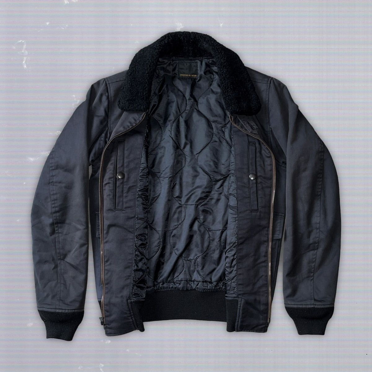 Hysteric Glamour × Japanese Brand Hysteric Glamour Work Jacket in Black Size US S / EU 44-46 / 1 - 2 Thumbnail