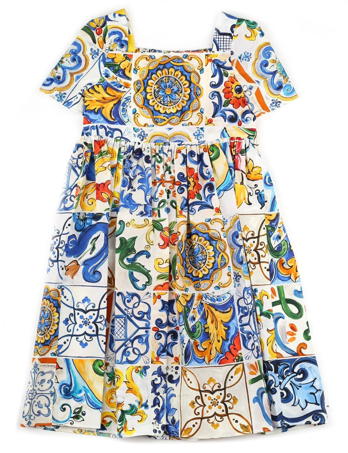 Dolce & Gabbana Dolce&Gabbana I Love Maiolica Dress🌸💖 Size S / US 4 / IT 40 - 16 Thumbnail