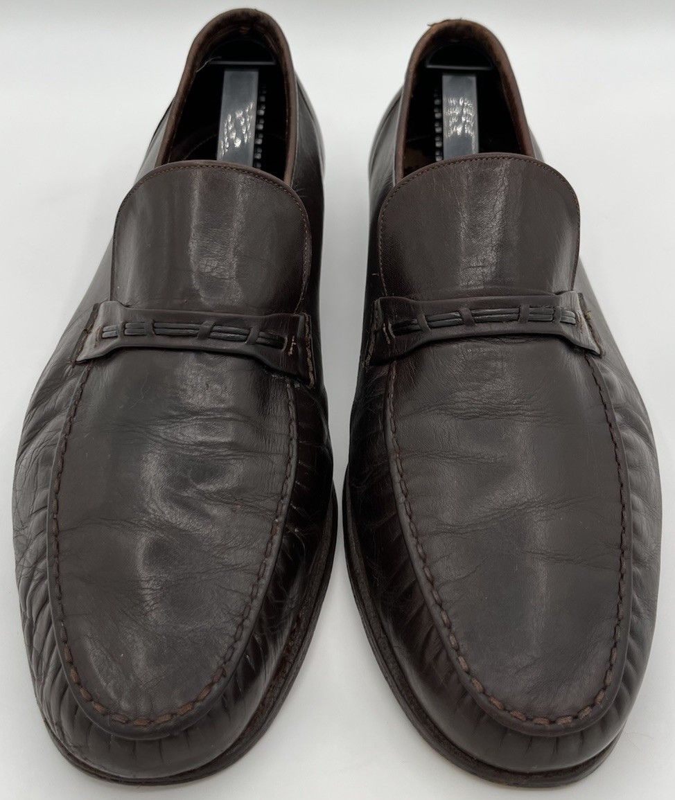 Florsheim Florsheim Royal Imperial 11E Cordovan Brown Leather Loafers Size US 11 / EU 44 - 2 Thumbnail
