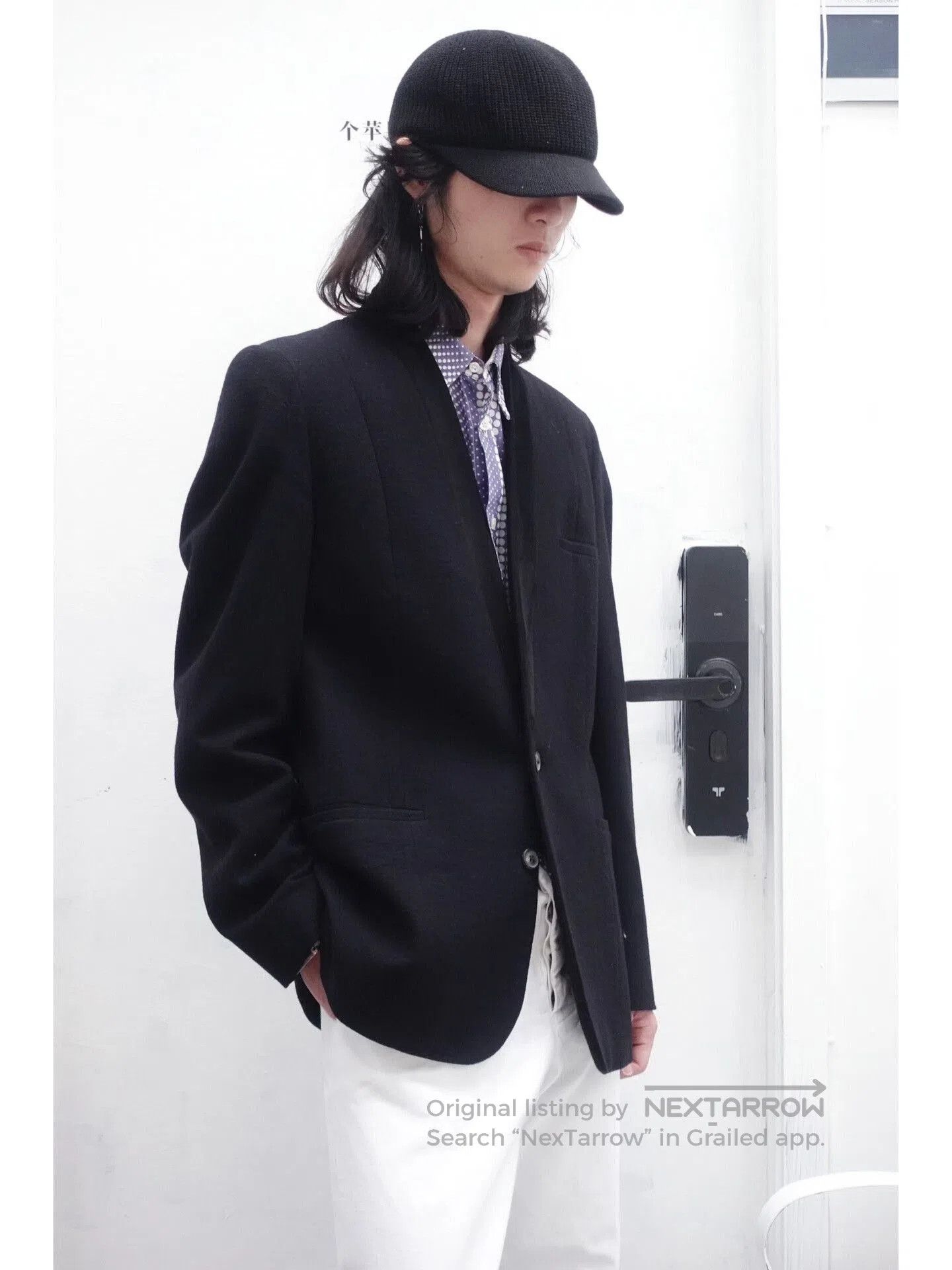 Maison Margiela Maison Martin Margiela Collarless Suit Jacket. Size US L / EU 52-54 / 3 - 1 Thumbnail
