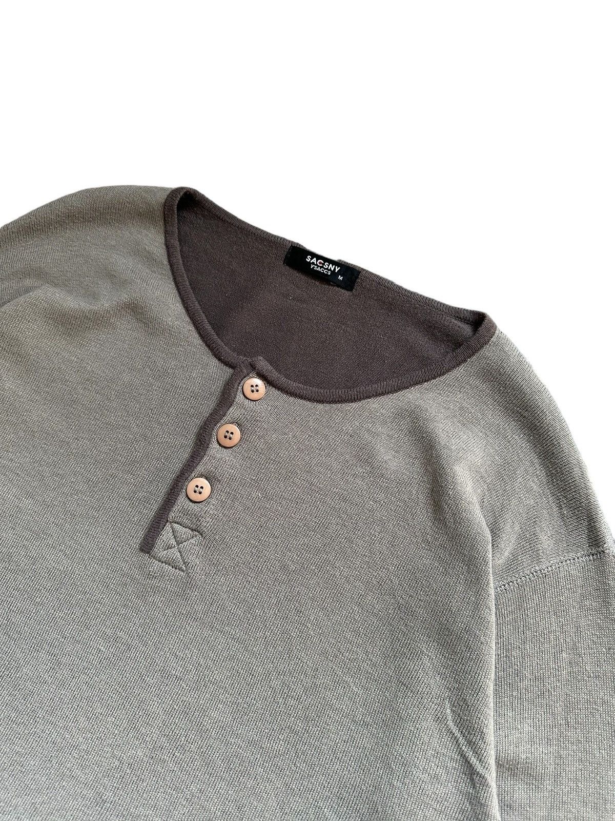 Yohji Yamamoto 90's SACSNY Y'saccs by Yohji knit jumper Size US M / EU 48-50 / 2 - 3 Thumbnail