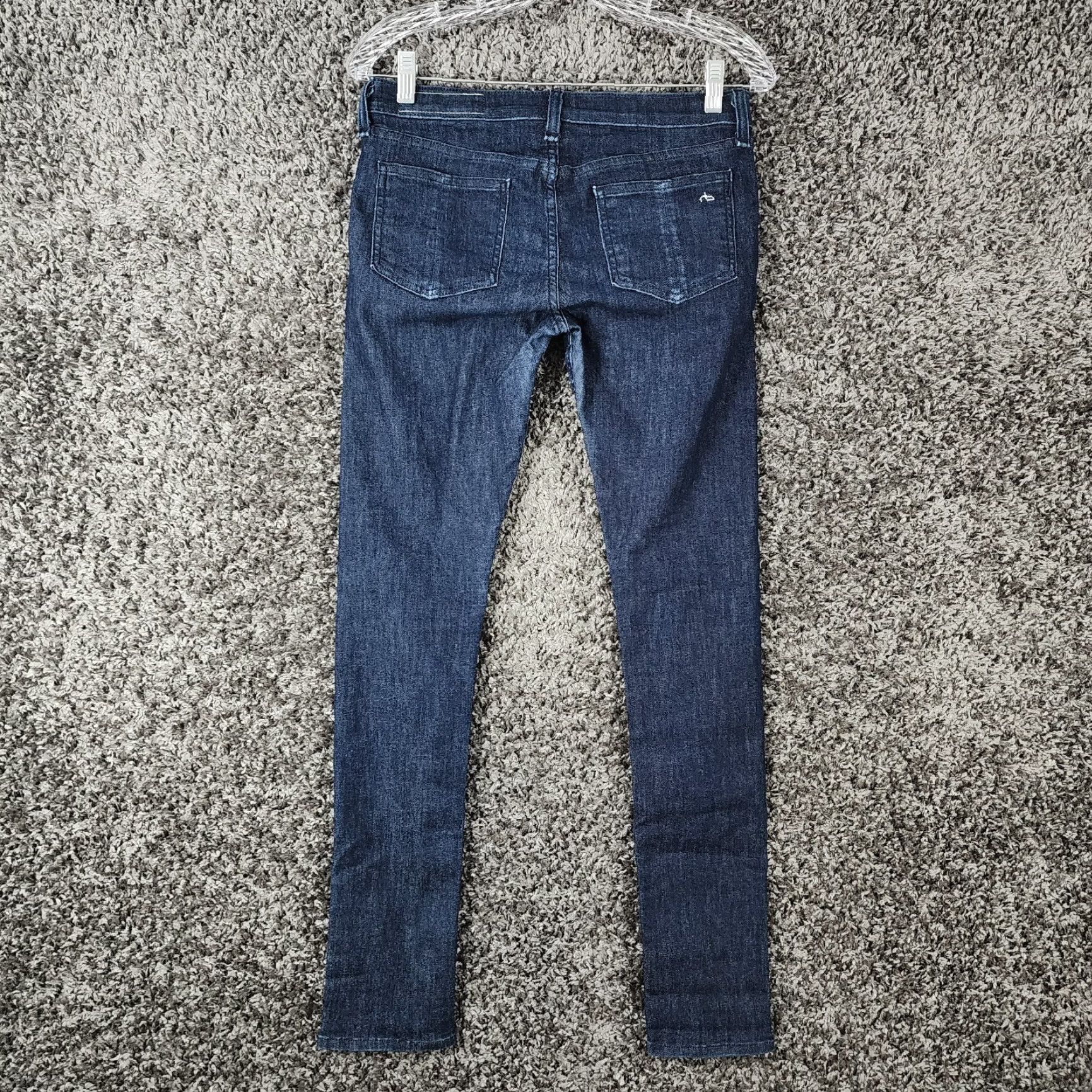 Rag & Bone RAG & BONE Jeans Skinny Women Blue Cotton-Poly Blend Size 27 Adult 30W 30L Size 27" / US 4 / IT 40 - 6 Thumbnail