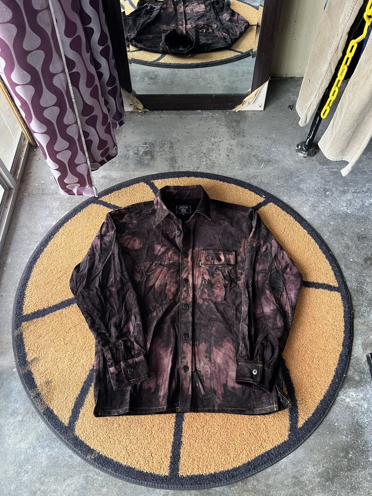 Other 🔥Rare Crimie Tokyo Color Bleach Corduroy Shirts Size US M / EU 48-50 / 2 - 1 Thumbnail