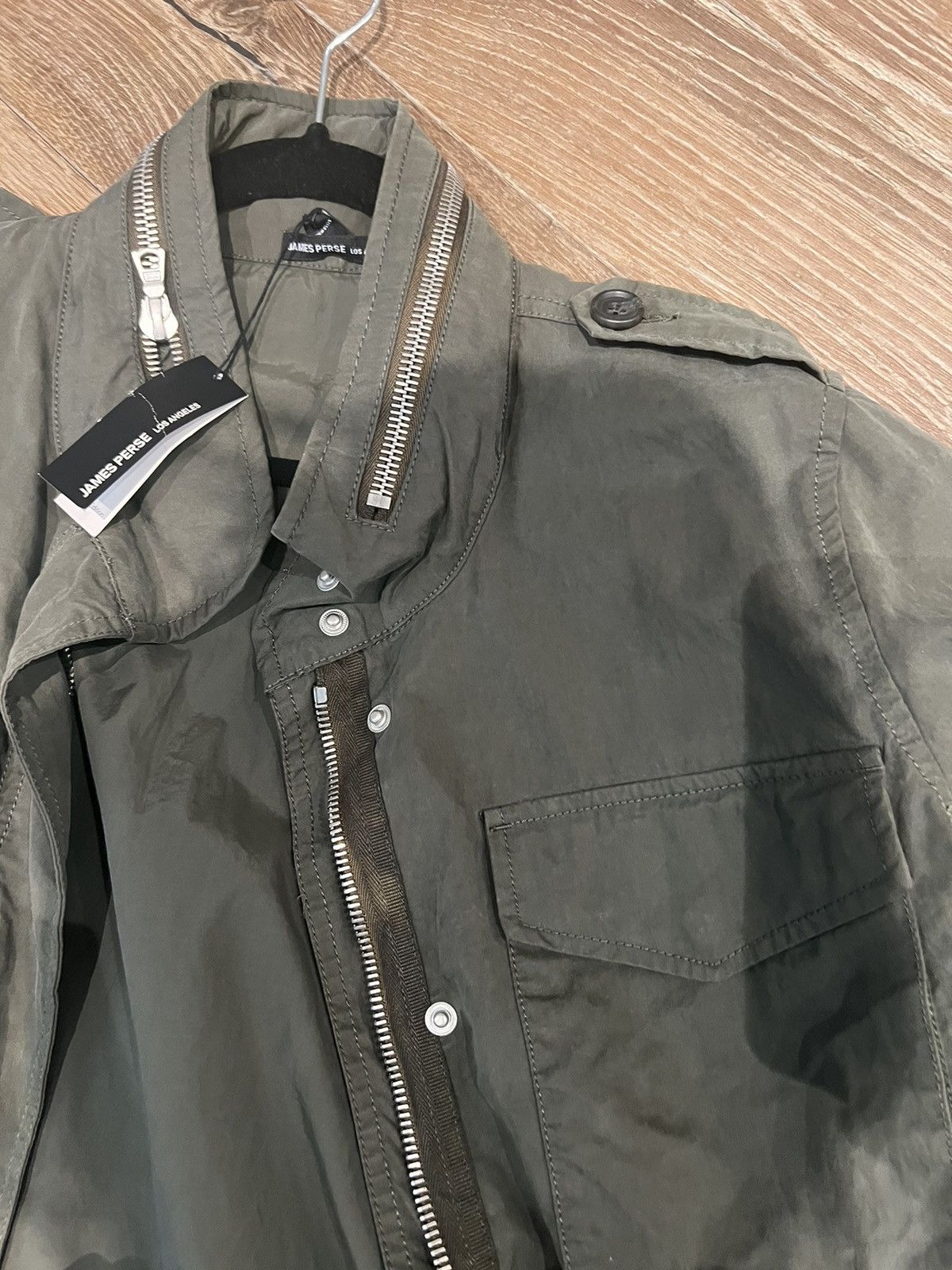 James Perse Women/ men jacket olive green Size M / US 6-8 / IT 42-44 - 4 Thumbnail