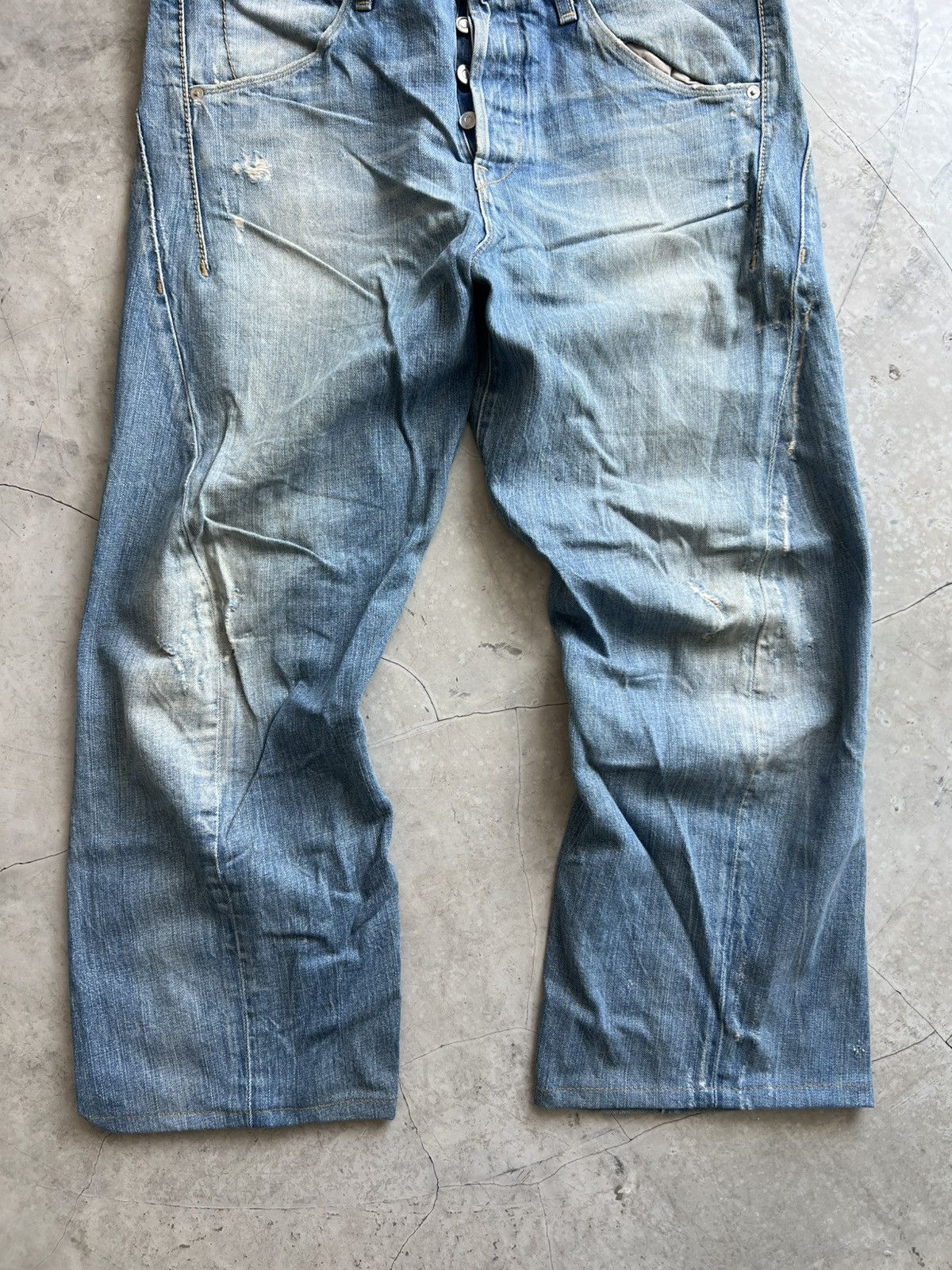 Levi's Levis Engineered Jeans Buckle Back Tag W32 Actual 34x27.5 Size US 32 / EU 48 - 7 Thumbnail