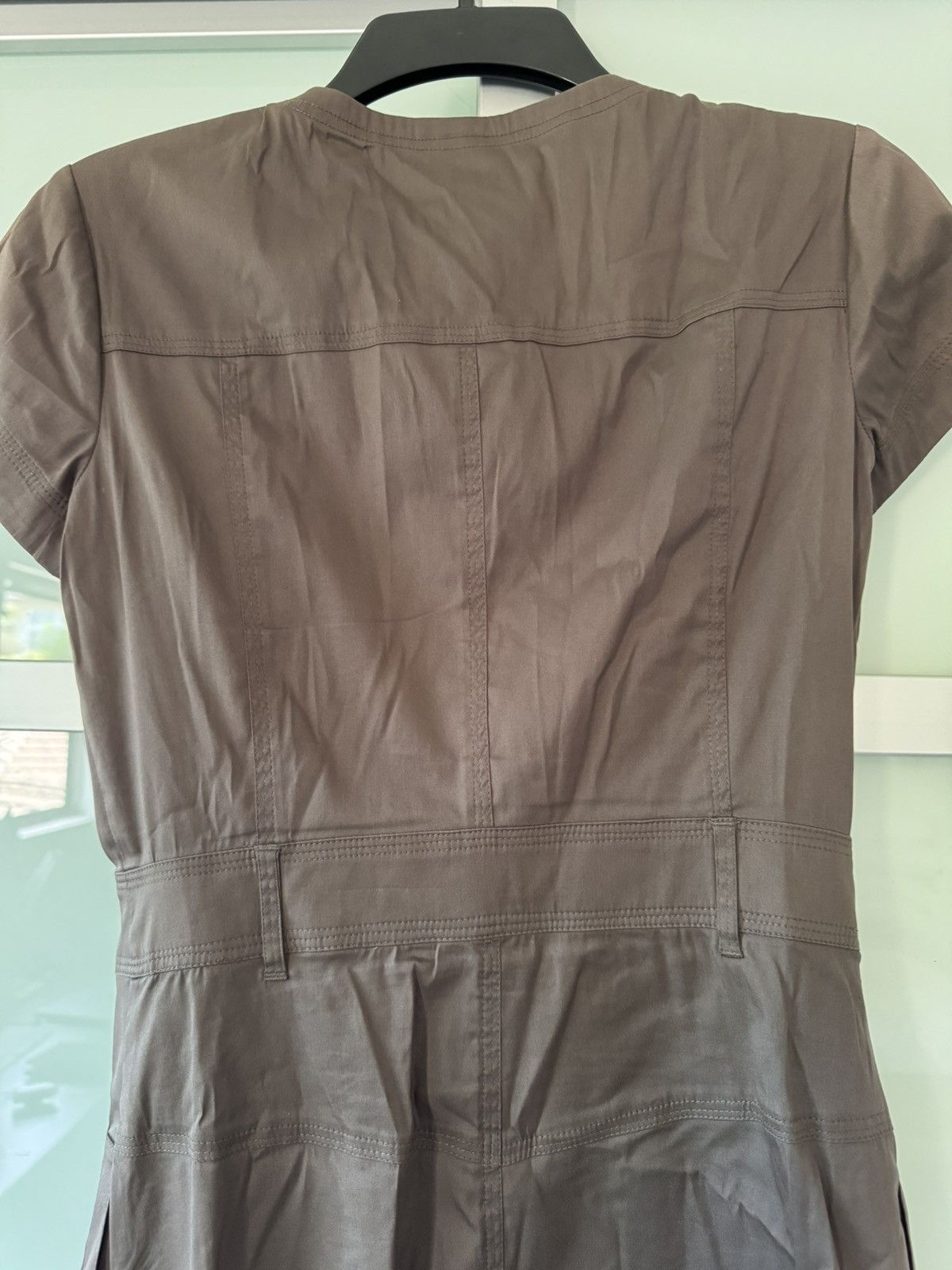 Theory Theory Olive Green Dress Size XS / US 0-2 / IT 36-38 - 4 Thumbnail