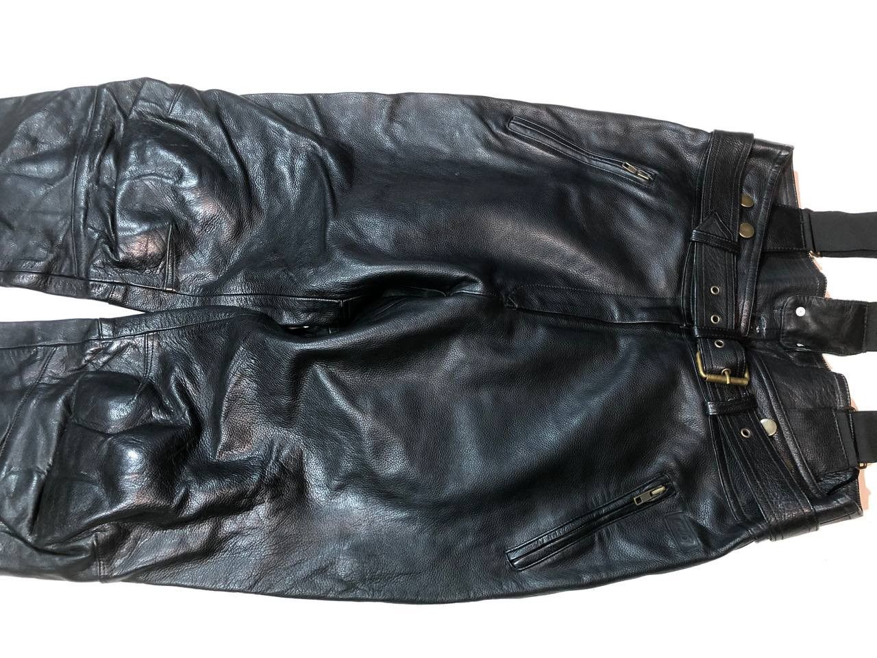 Leather Polo Vintage Racing Moto Leather Pants Size US 32 / EU 48 - 4 Thumbnail