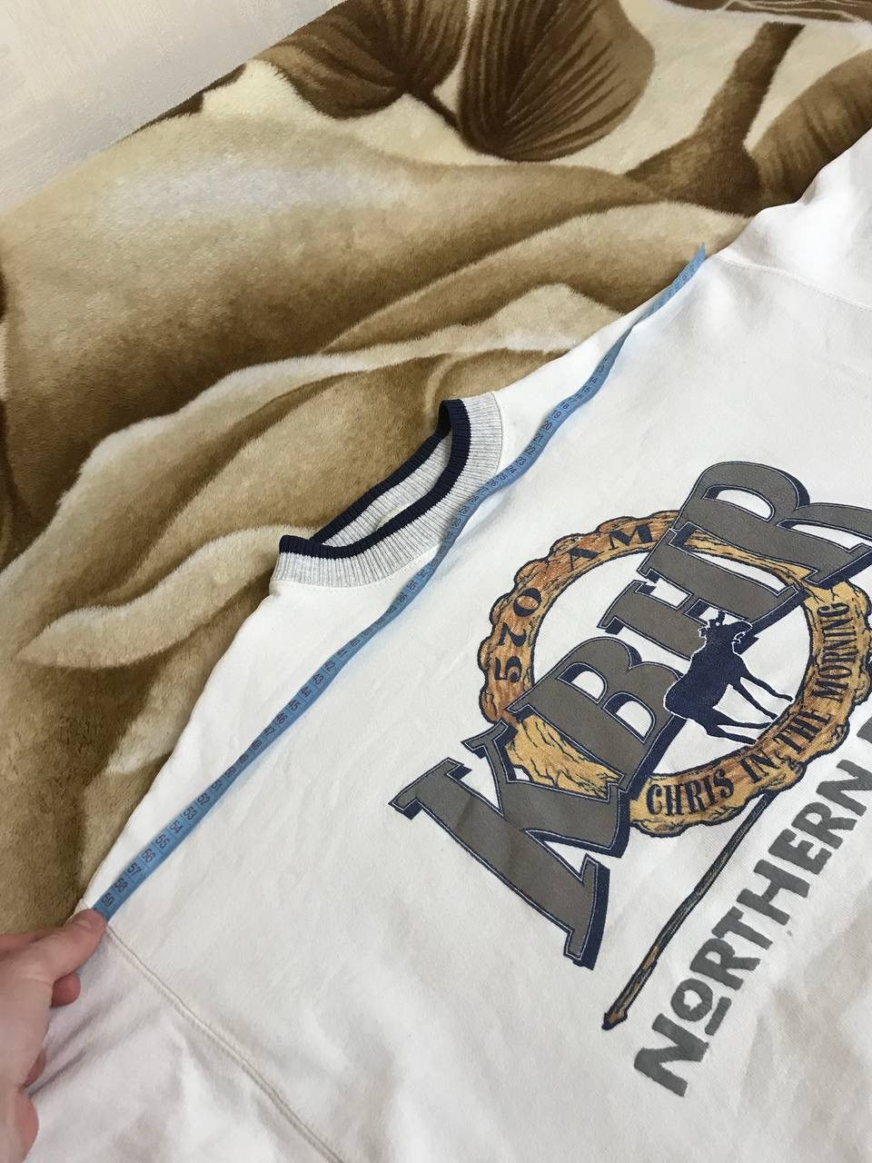 Vintage 🔥 1994 Northern Exposure KBHR Vintage Sweatshirt Pullover Size US M / EU 48-50 / 2 - 10 Thumbnail