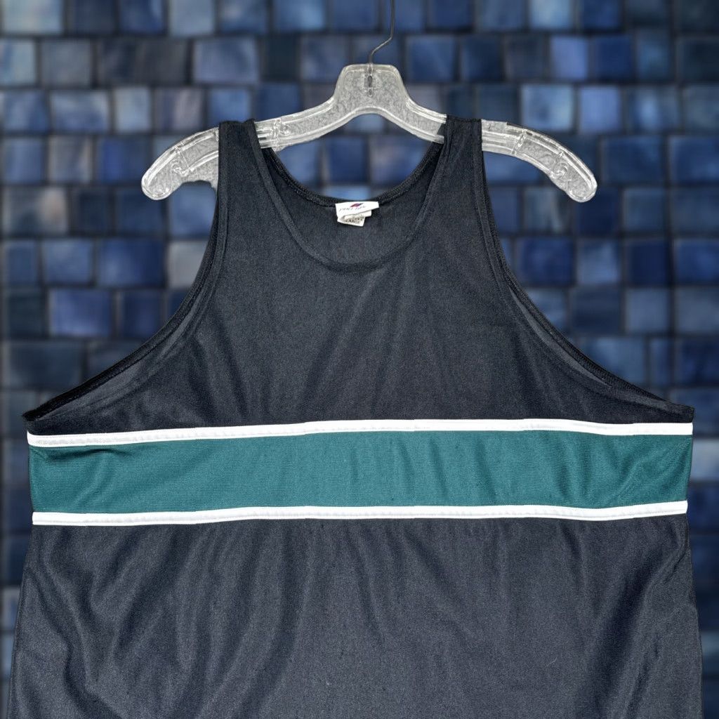 ESPIRIT VINTAGE Pro Spirit Basketball Satin Tank Top Mens XL USA Made Shirt Men XL Satin Tank Top Athletic Jersey Top Size US XL / EU 56 / 4 - 1 Thumbnail