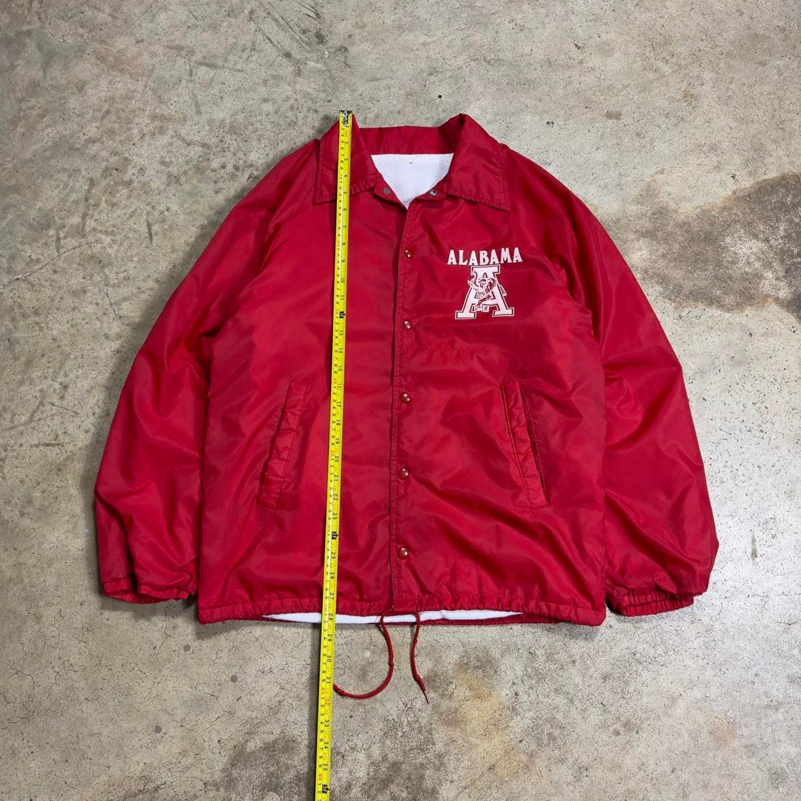 Vintage Vintage University of Alabama 1990's Windbreaker Jacket Size US L / EU 52-54 / 3 - 6 Thumbnail
