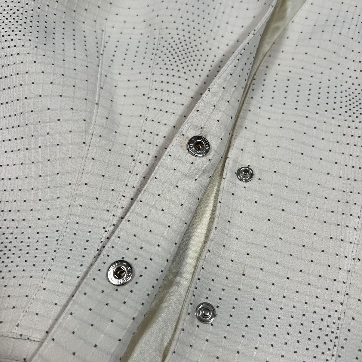 Mugler Vintage Y2K MUGLER Mini Dot Pattern Luxury Classic Blazer Size M / US 6-8 / IT 42-44 - 13 Thumbnail