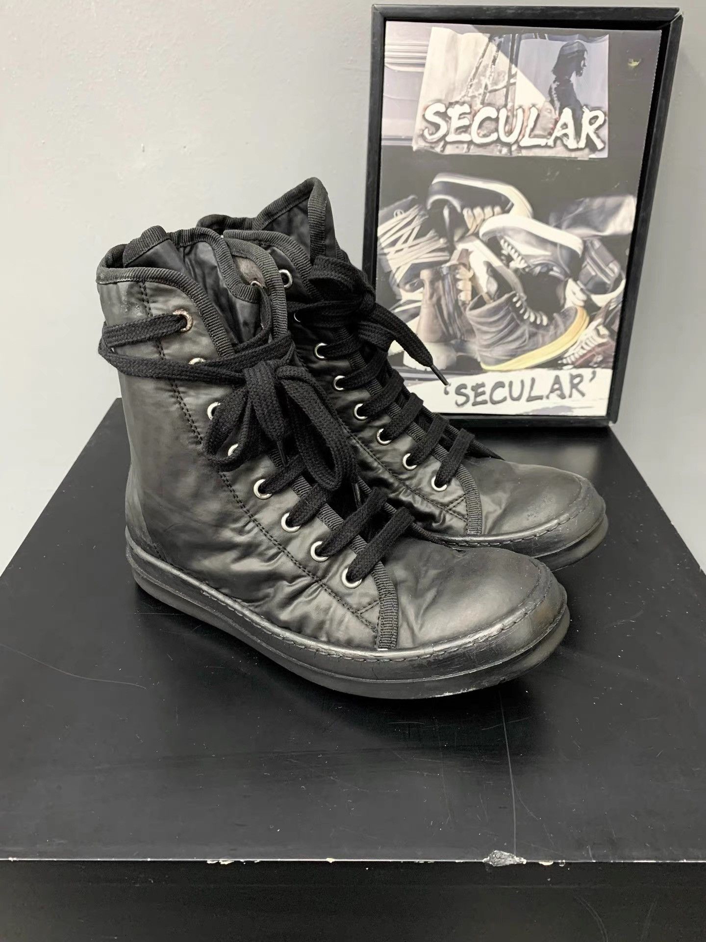 Rick Owens Rick Owens DRKSHDW Big Converse K34 Size US 5.5 / IT 35.5 - 2 Thumbnail