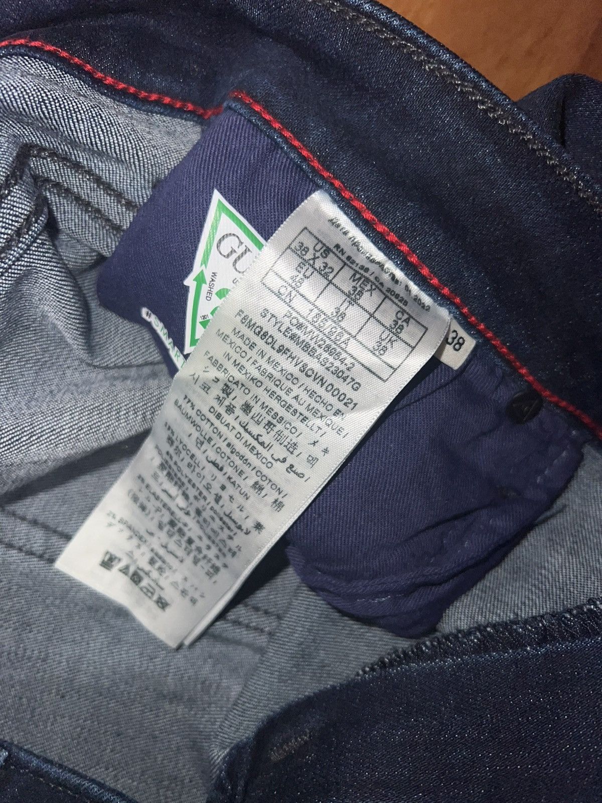 Guess Guess “Dark Wash” Denim Size US 38 / EU 54 - 4 Thumbnail