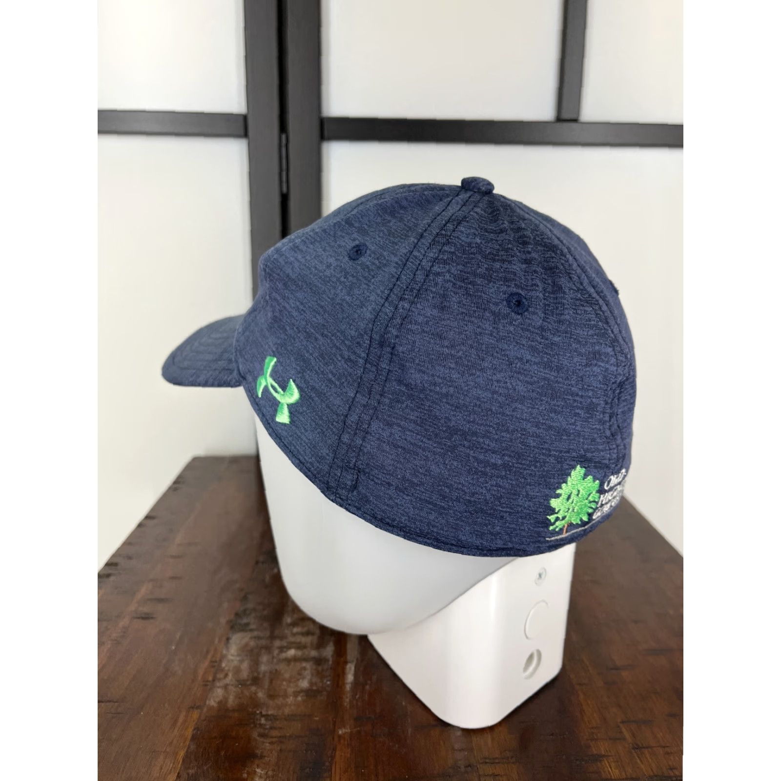 Under Armour Under Armour Hat Cap Fitted Adult Large Blue Old Hickory Golf Club Cotton Blend Size ONE SIZE - 5 Thumbnail