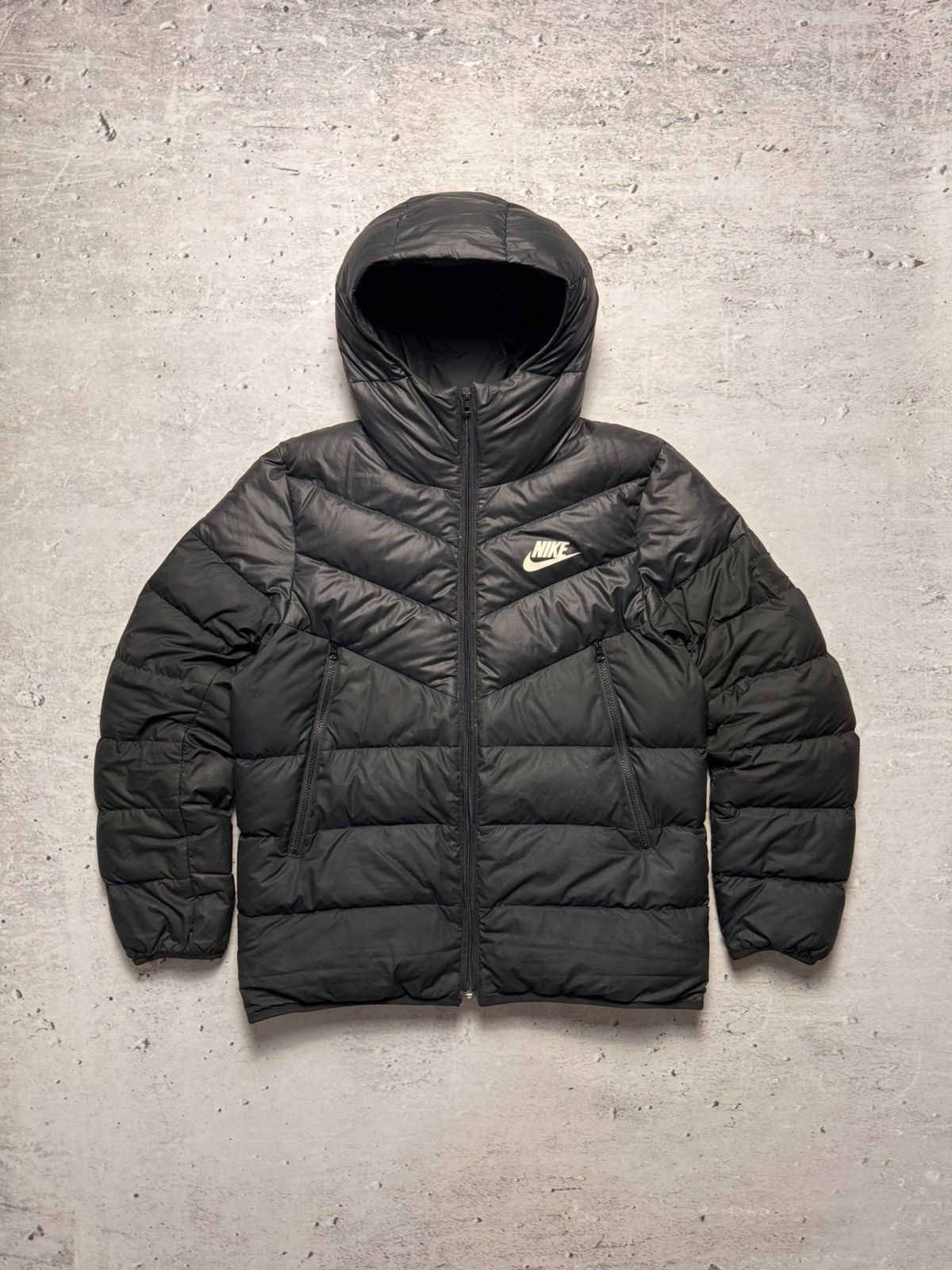 Nike × Nike ACG NIKE PUFFER DOWN BASIC LOGO OVERSIZE NYLON JACKET Size US L / EU 52-54 / 3 - 1 Thumbnail