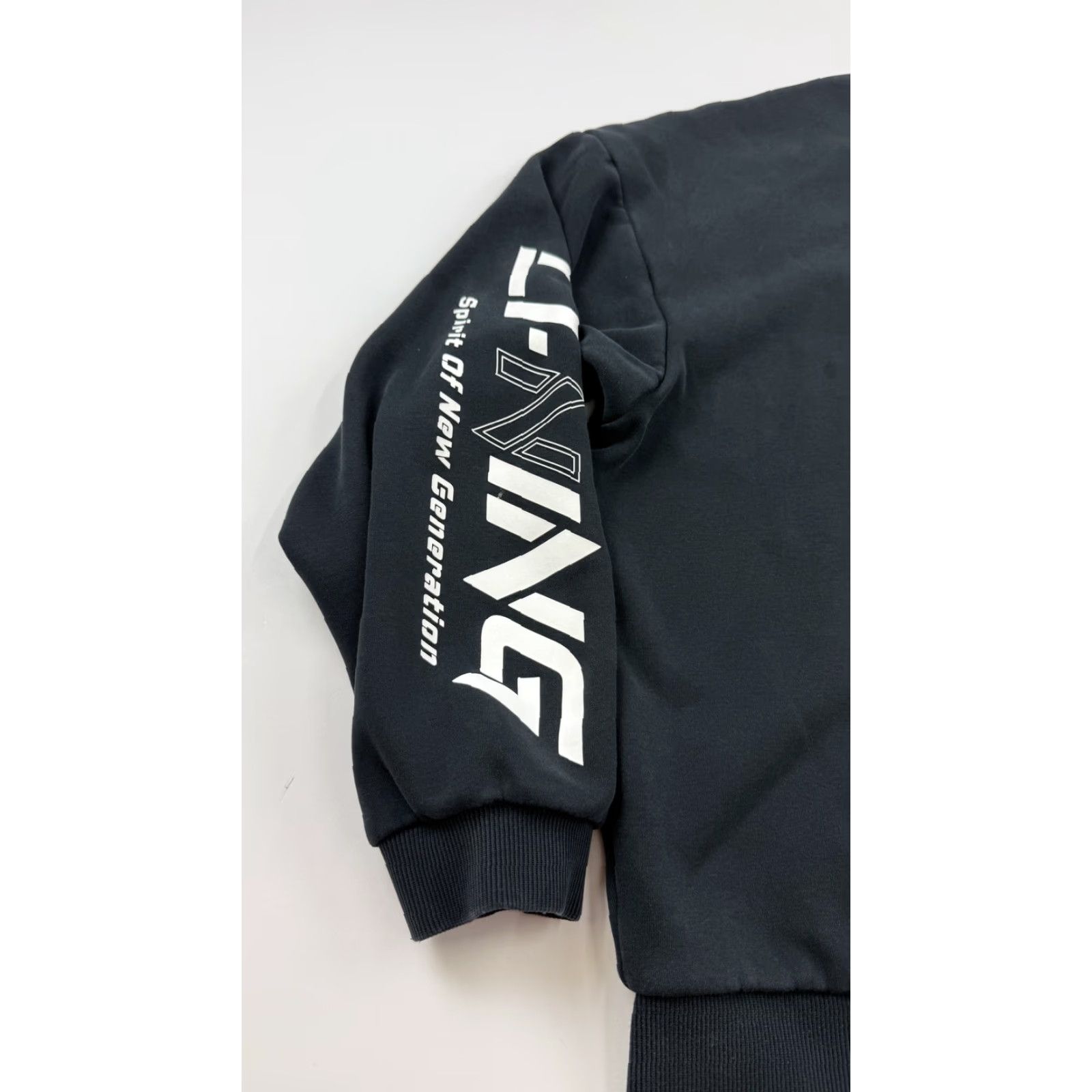 Li-Ning Li-Ning Sweatshirt Mens XL Black Spirit Of New Generation Logo Pullover Crewneck Size US XL / EU 56 / 4 - 2 Thumbnail