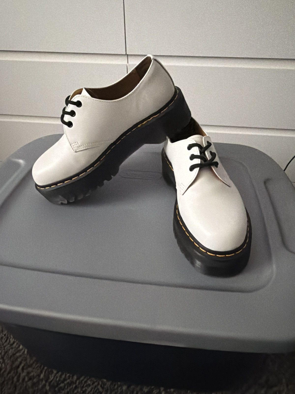 Dr. Martens Dr Martens 1461 platform Size US 10 / EU 43 - 1 Thumbnail