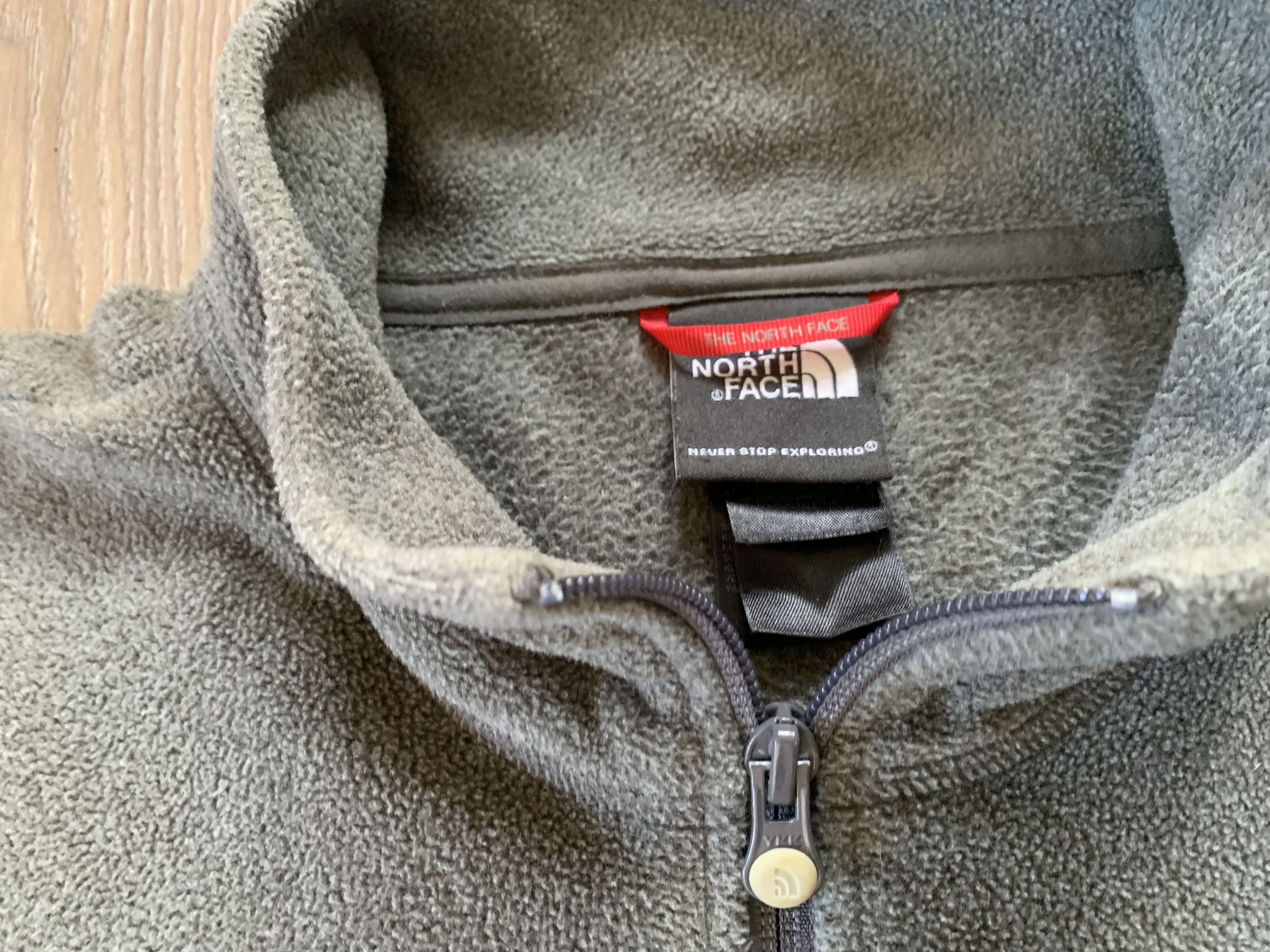 The North Face Mens The North Face Fleece Grey Polartec Jacket Size US L / EU 52-54 / 3 - 8 Thumbnail