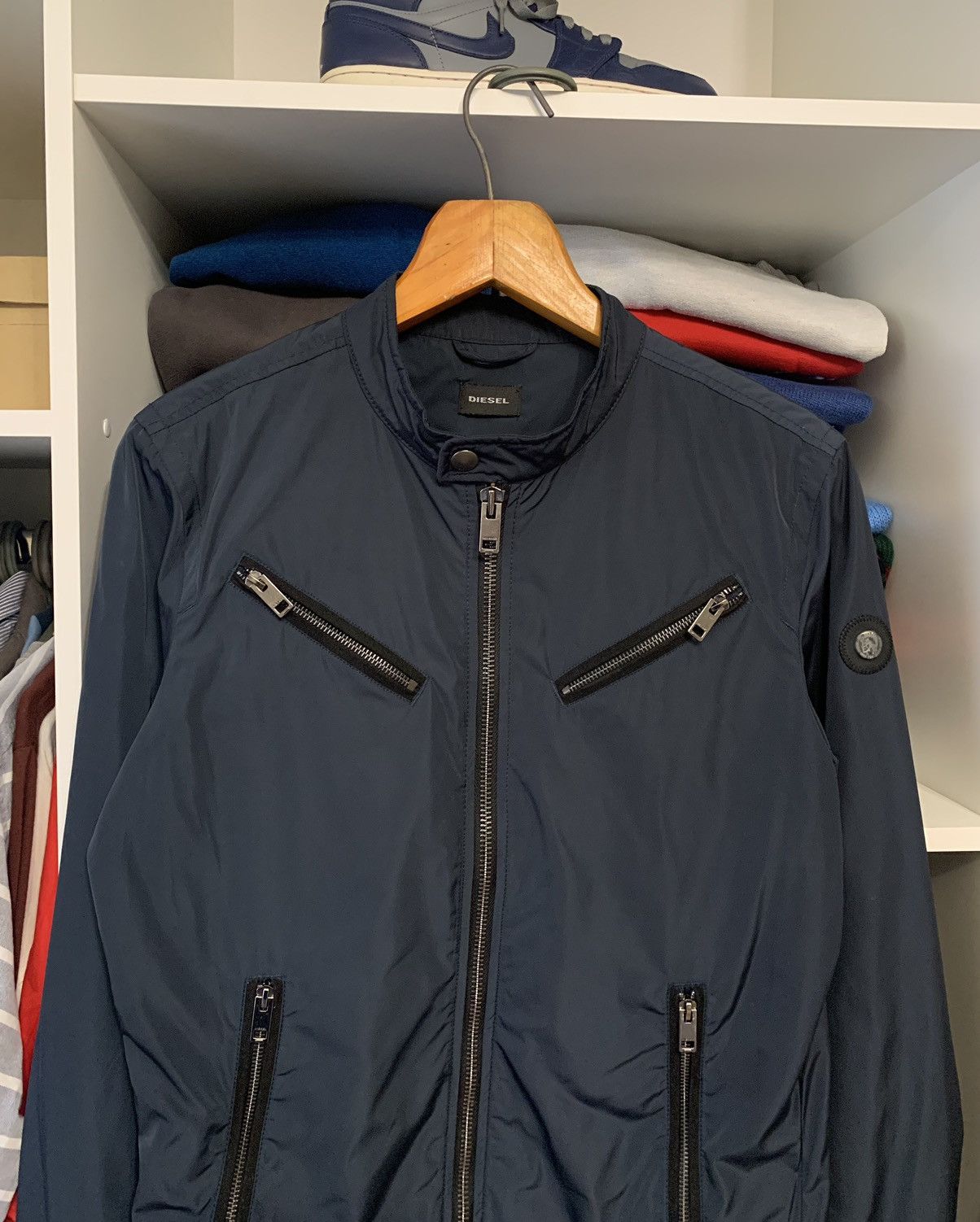 Diesel Diesel Multipocket Bomber Jacket Size US M / EU 48-50 / 2 - 2 Thumbnail