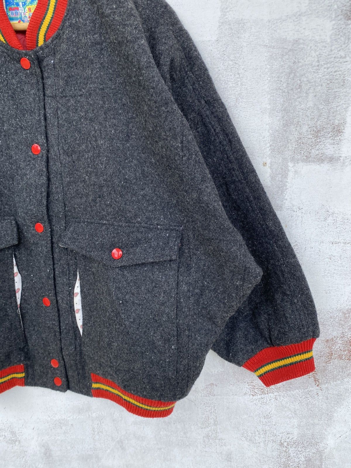 Japanese Brand Vintage Ponpian Varsity Jacket Size US M / EU 48-50 / 2 - 4 Thumbnail