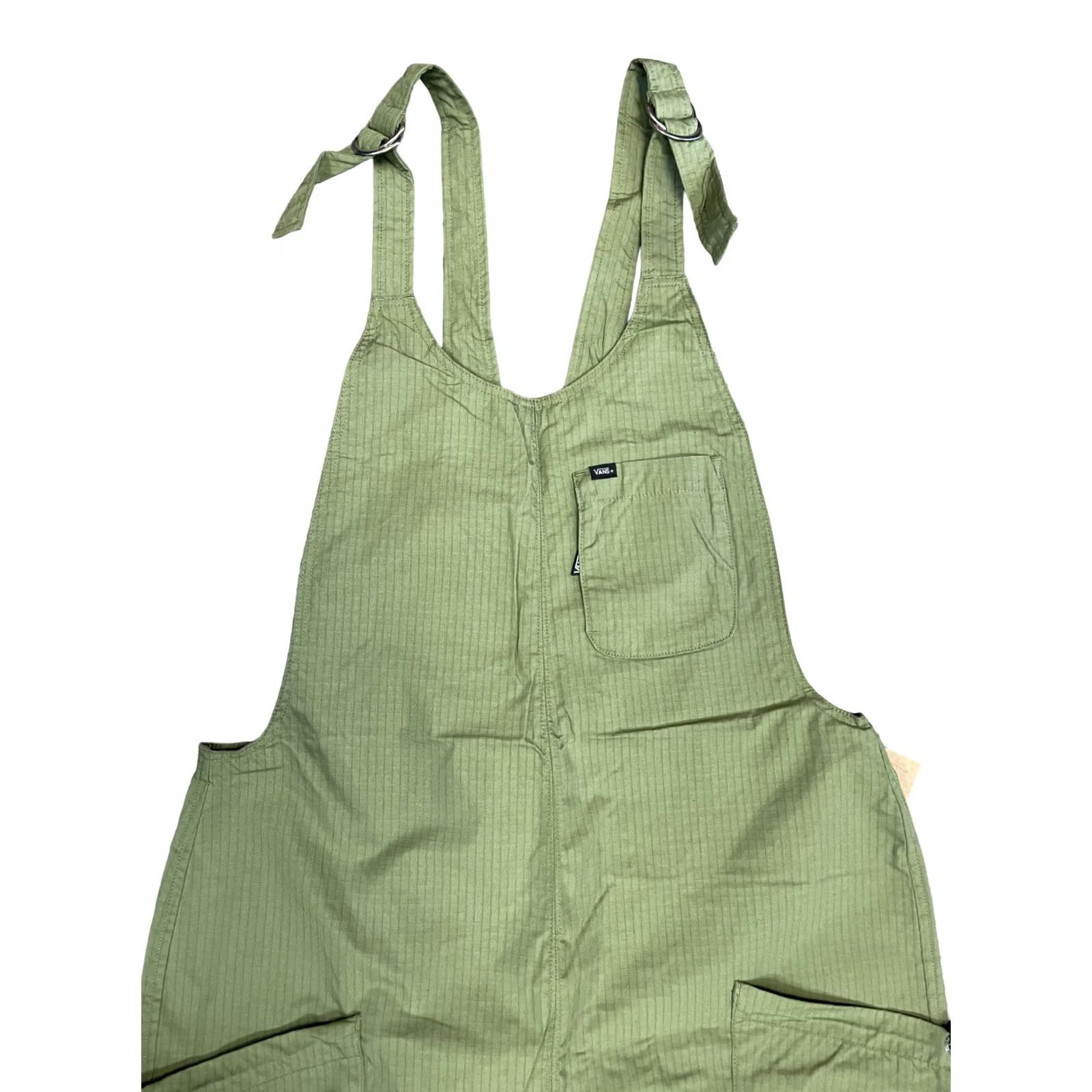 Vans VANS Jumpsuit Shirt Womens Space Loden Green S Small Green Size 28" / US 6 / IT 42 - 2 Thumbnail